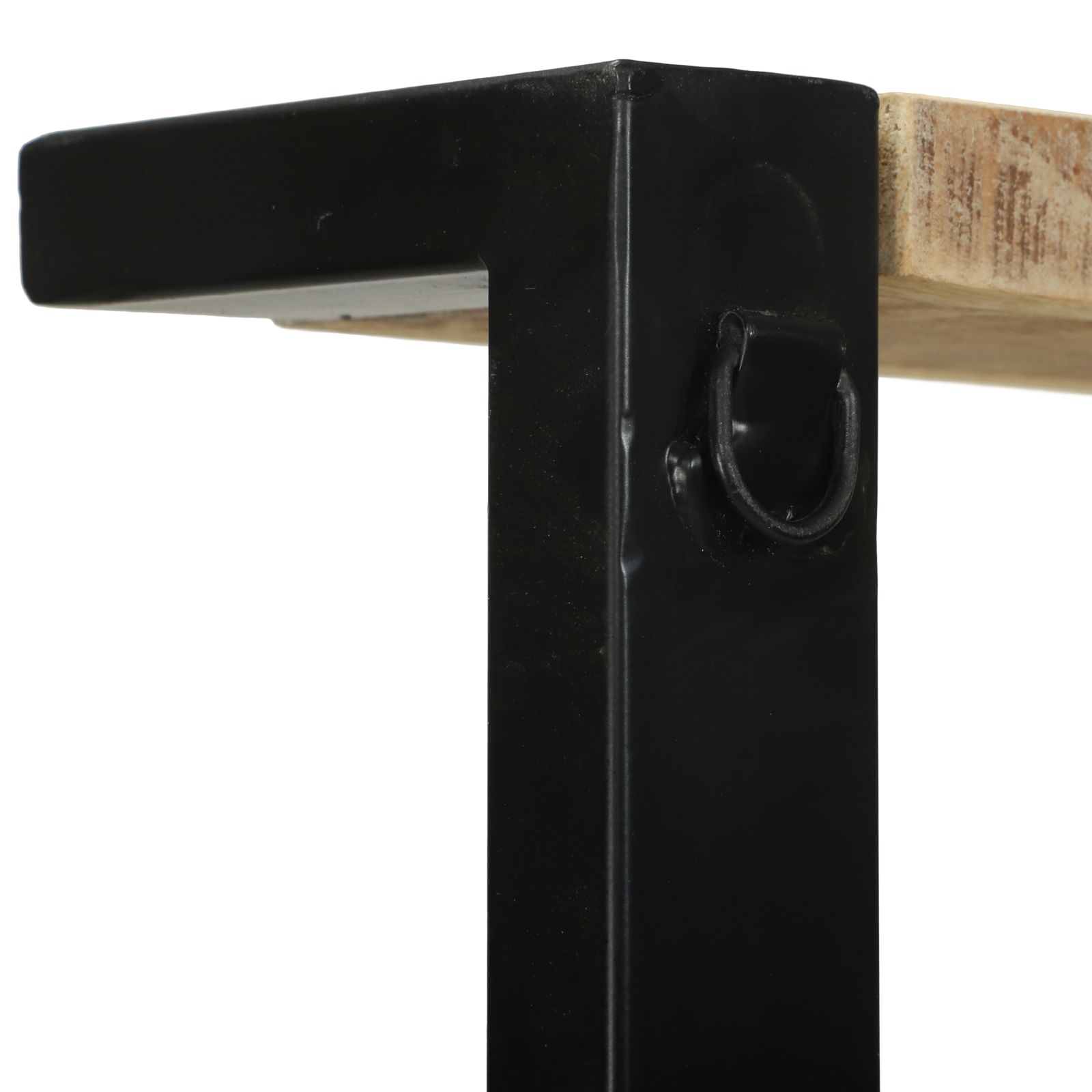 Kitchen Rack 80x40x160 cm Solid Rough Wood Mango - Image 8