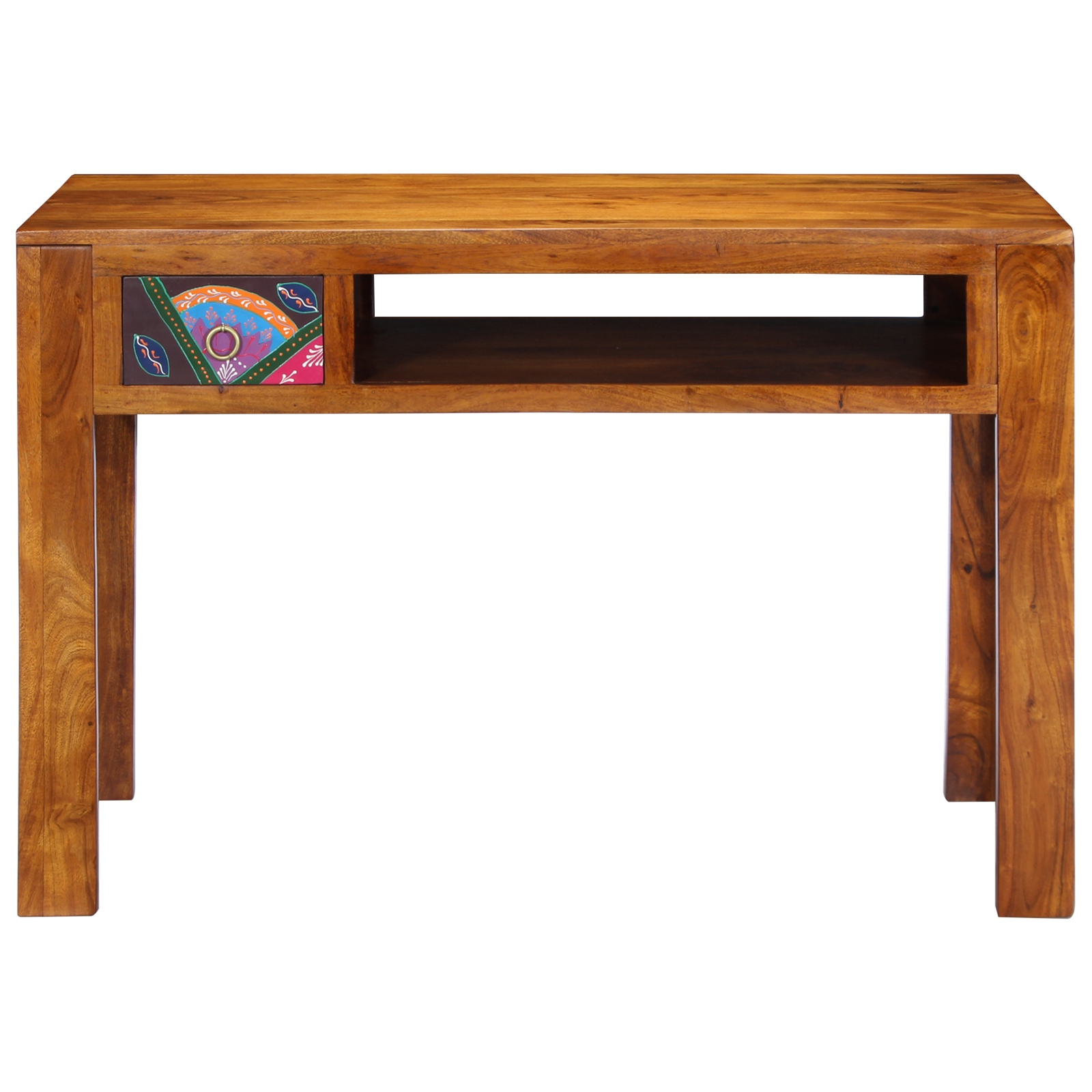 Desk 110x50x73 cm Solid Wood Acacia - Image 4