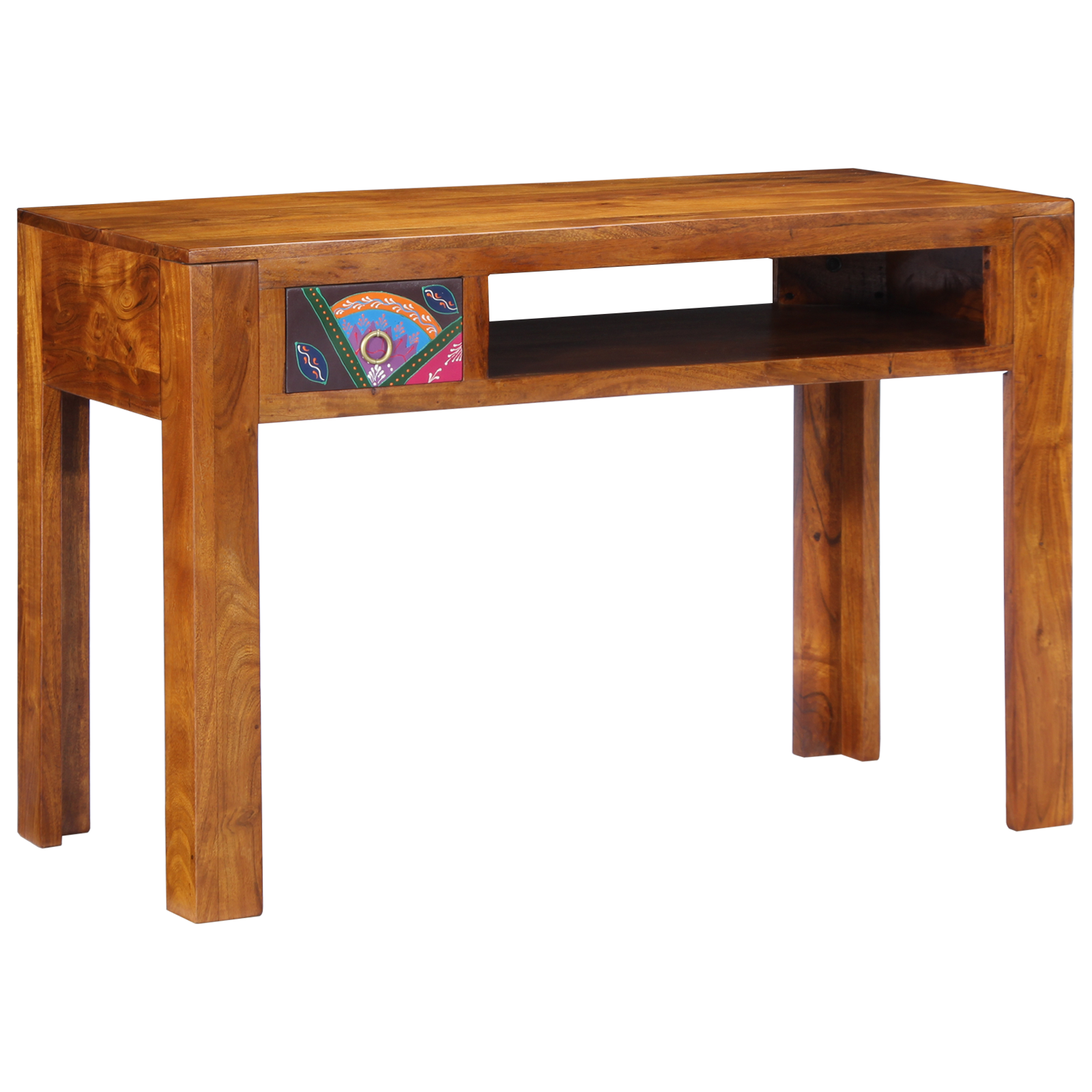 Desk 110x50x73 cm Solid Wood Acacia - Image 8
