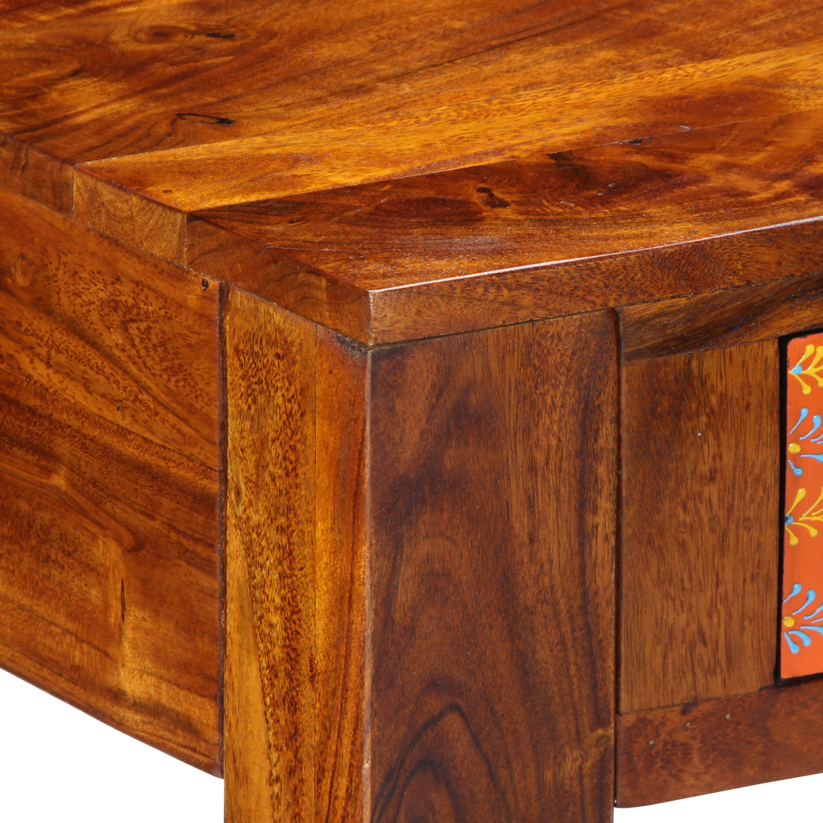 Desk 100x50x75 cm Solid Wood Acacia - Image 10