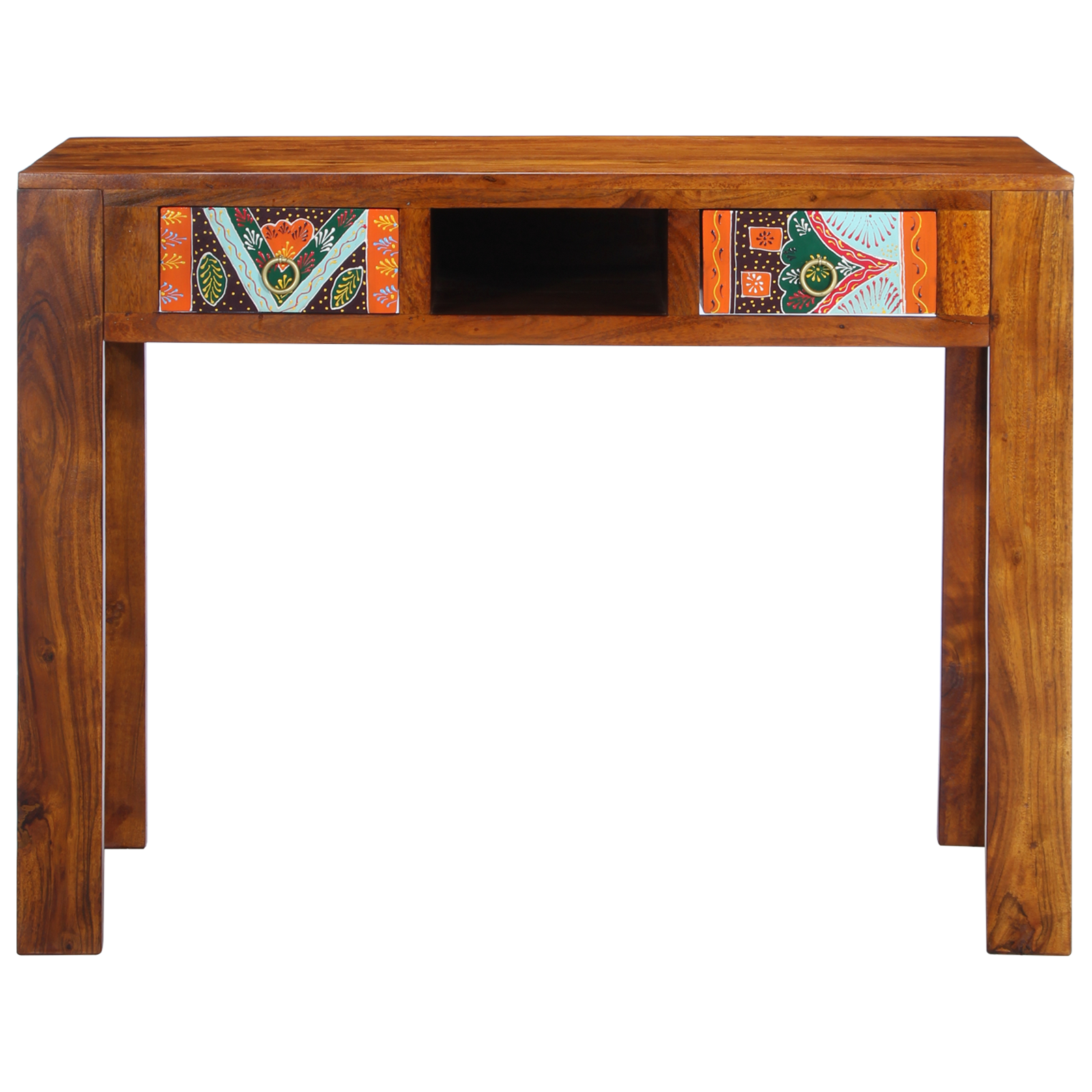 Desk 100x50x75 cm Solid Wood Acacia - Image 4