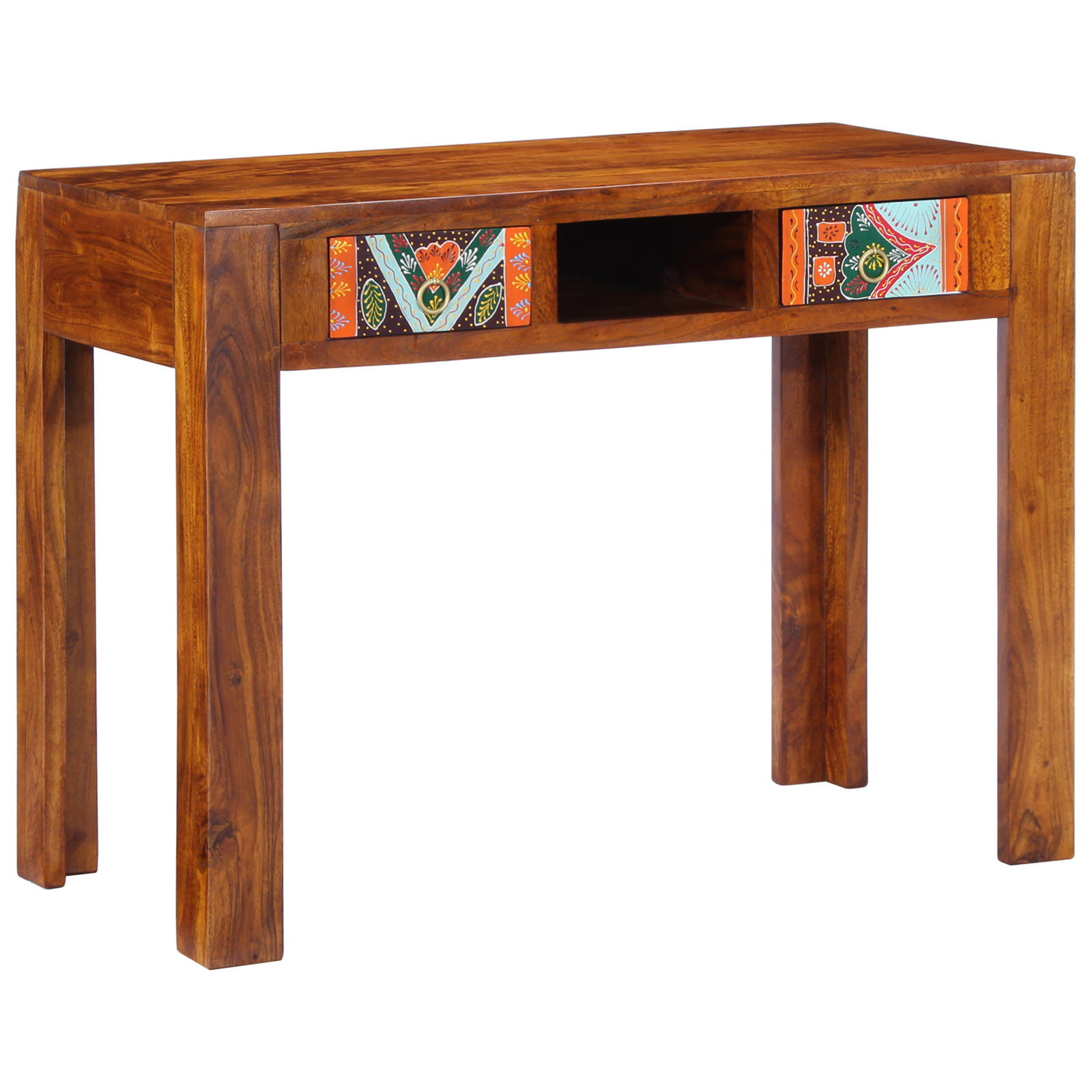 Desk 100x50x75 cm Solid Wood Acacia - Image 8