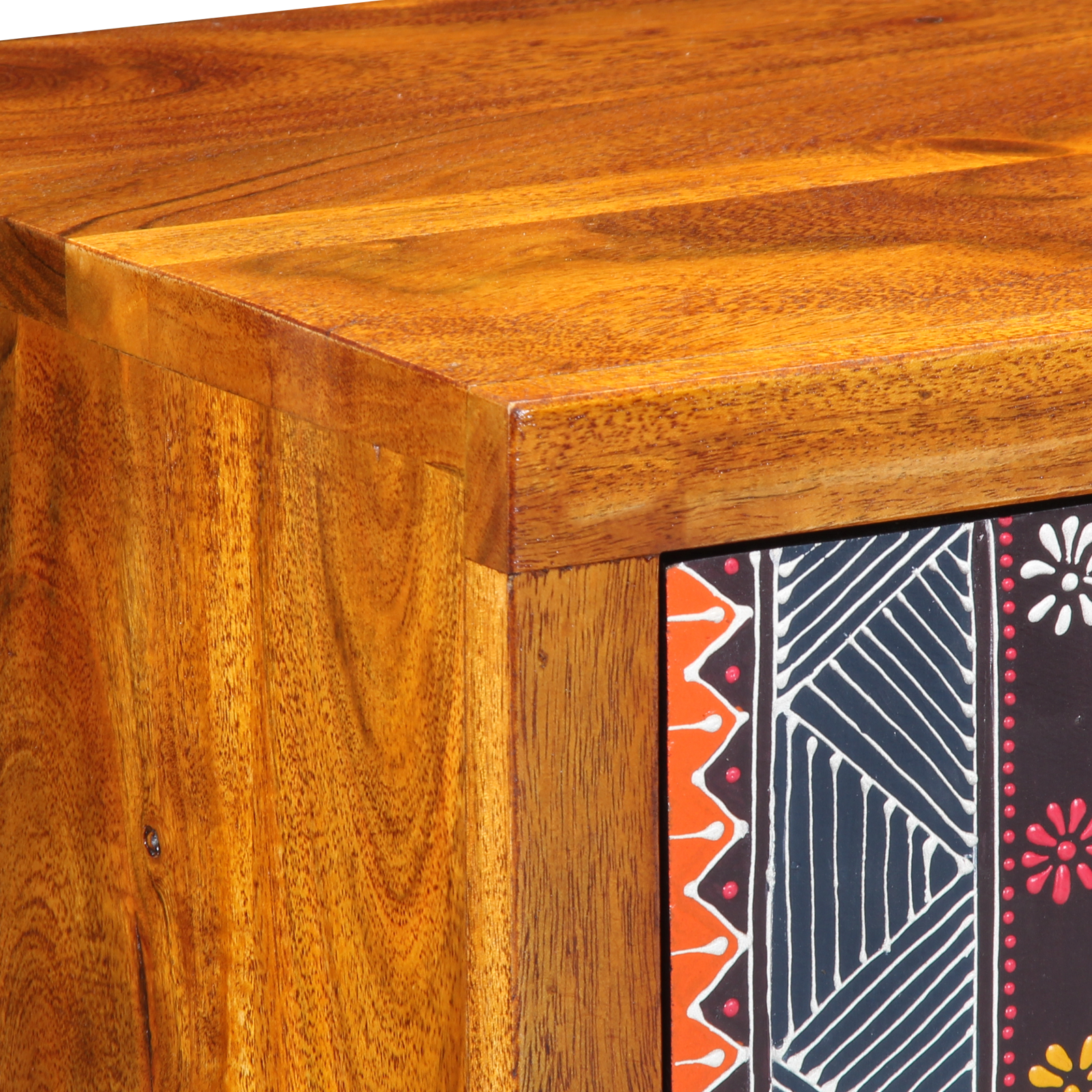 Side Cabinet 40x35x45 cm Solid Wood Acacia - Image 8