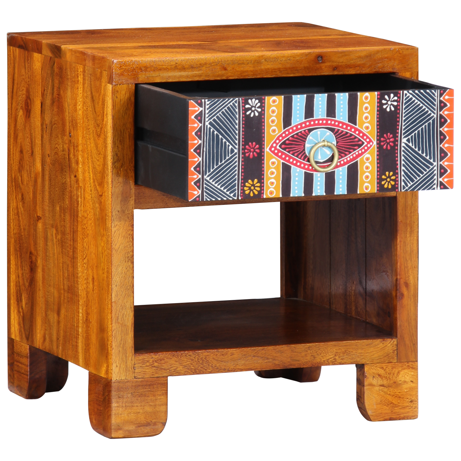 Side Cabinet 40x35x45 cm Solid Wood Acacia - Image 3