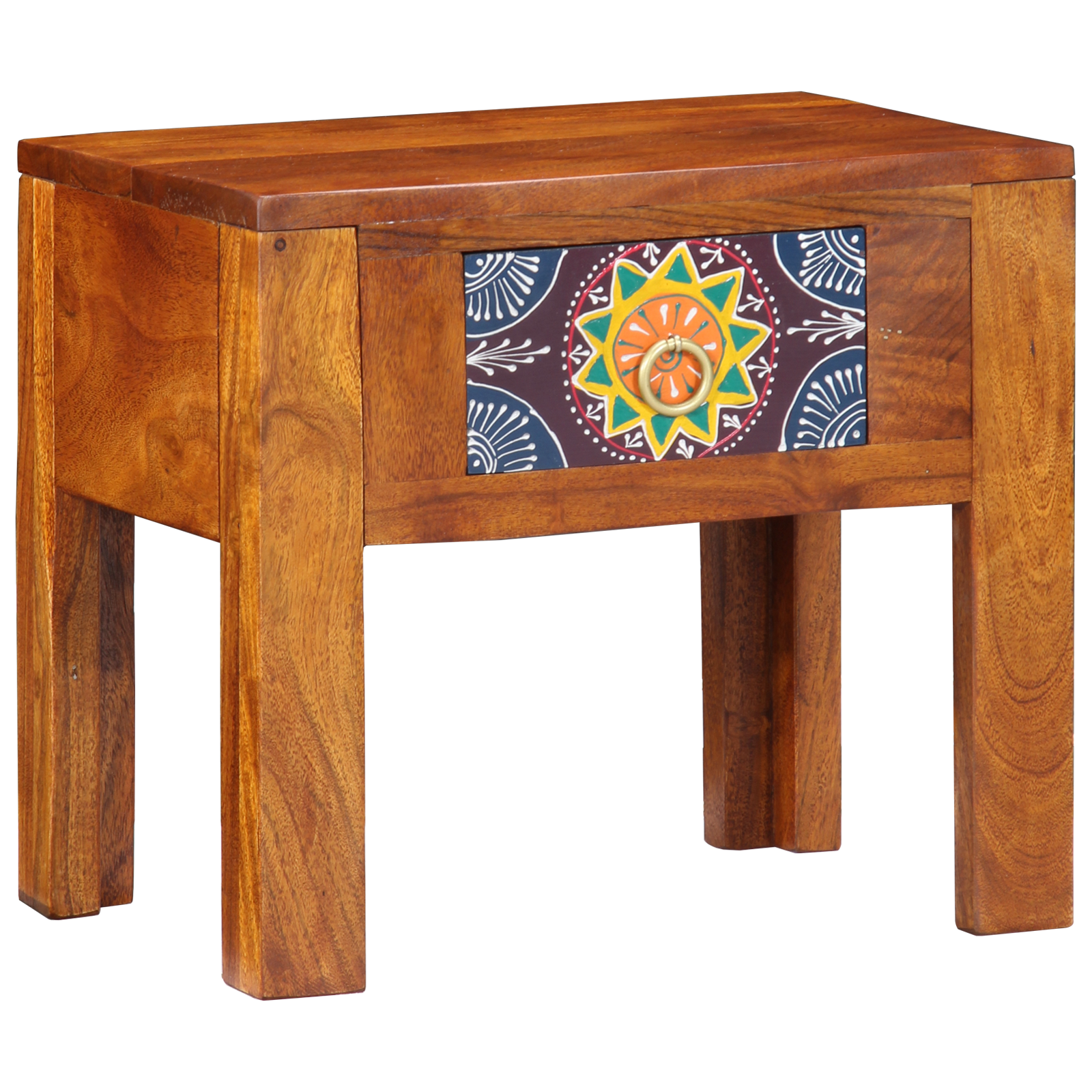Side Table 40x30x36 cm Solid Wood Acacia - Image 2