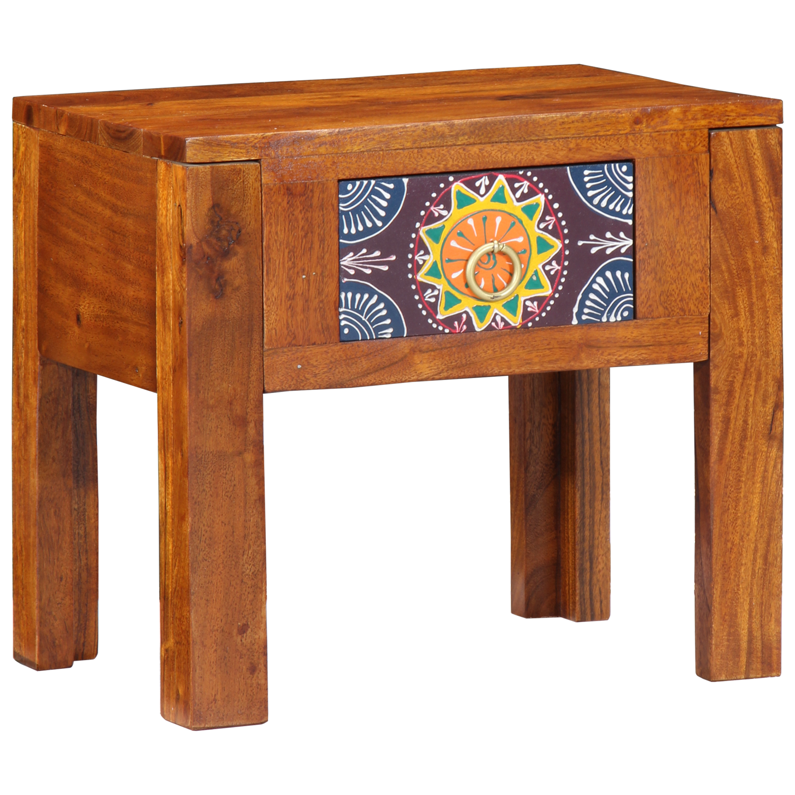 Side Table 40x30x36 cm Solid Wood Acacia - Image 3