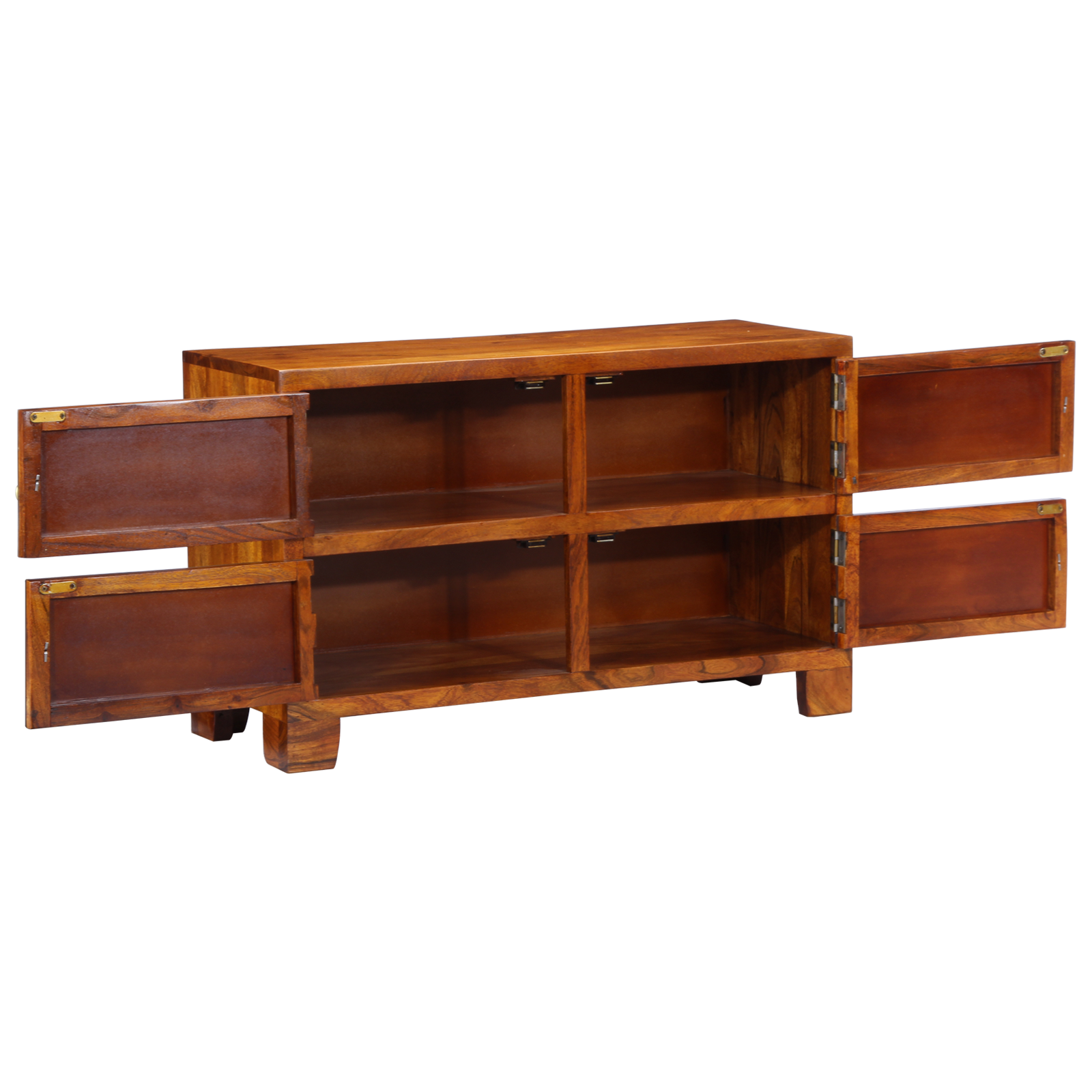 Shoe Cabinet 90x35x55 cm Solid Wood Acacia - Image 3