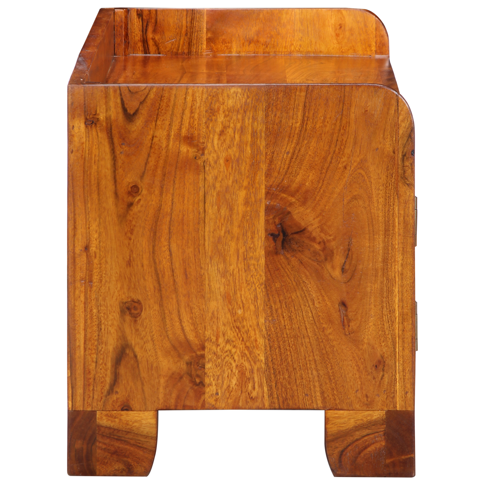 Shoe Bench 90x35x40 cm Solid Wood Acacia - Image 5