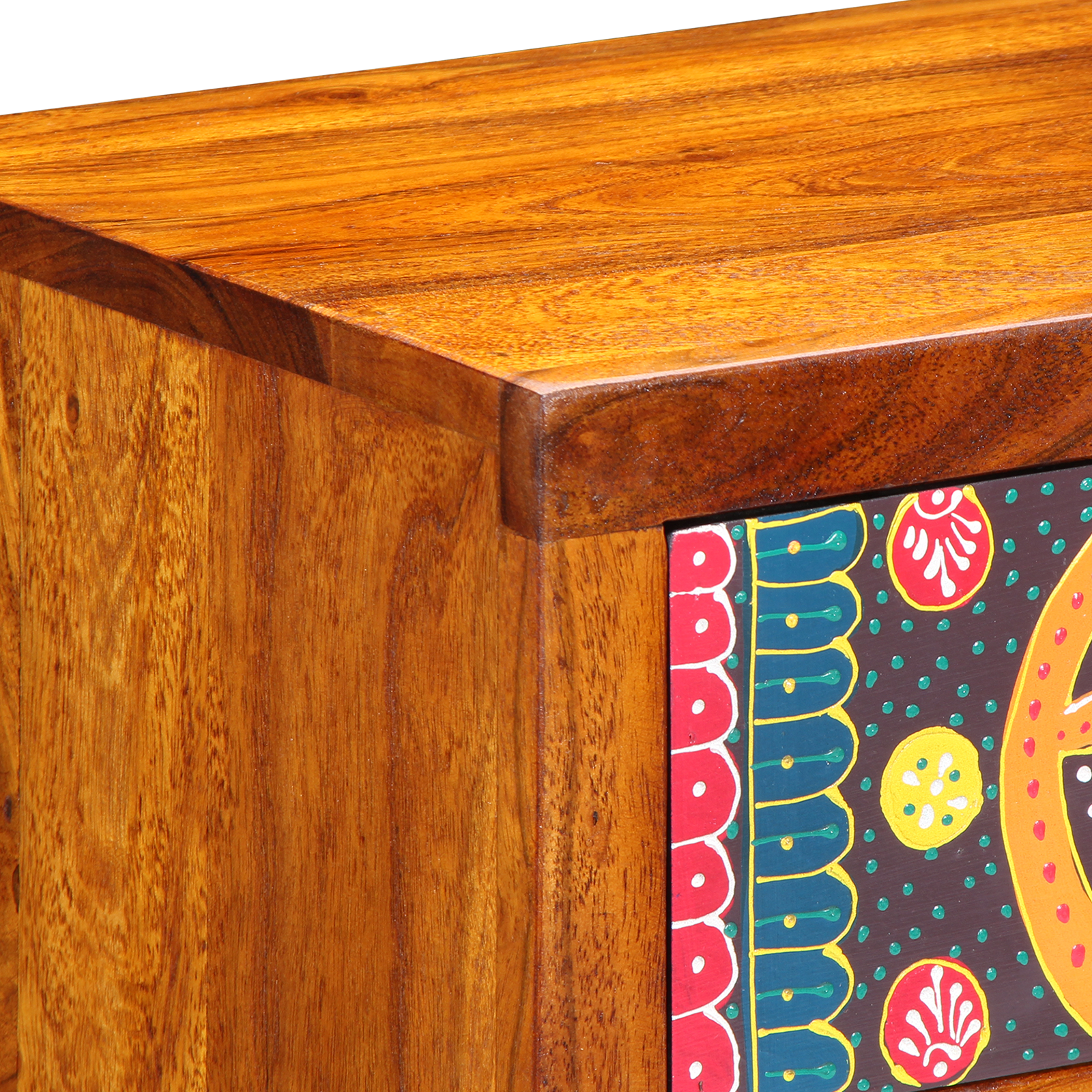 Bedside Cabinet 40x35x35 cm Solid Wood Acacia - Image 8