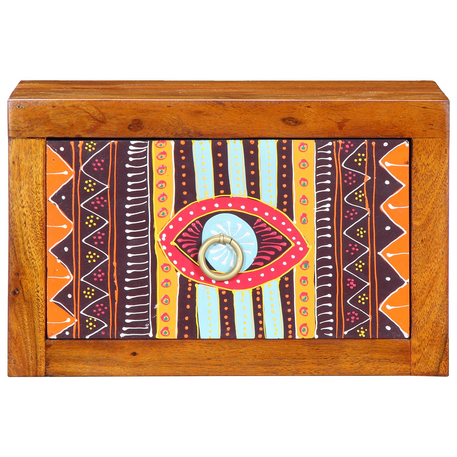 Bedside Cabinets 2 pcs 35x30x22 cm Solid Wood Acacia - Image 6