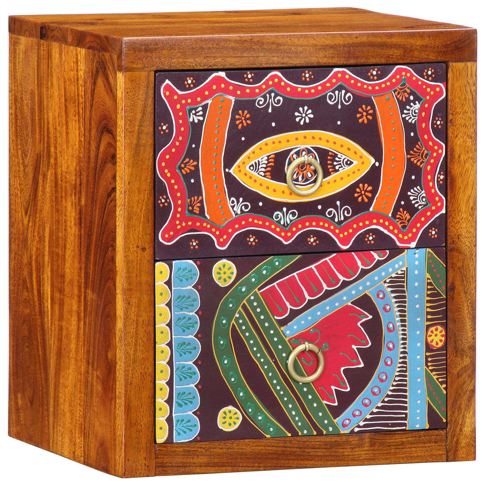 Bedside Cabinet 35x30x40 cm Solid Wood Acacia - Image 2