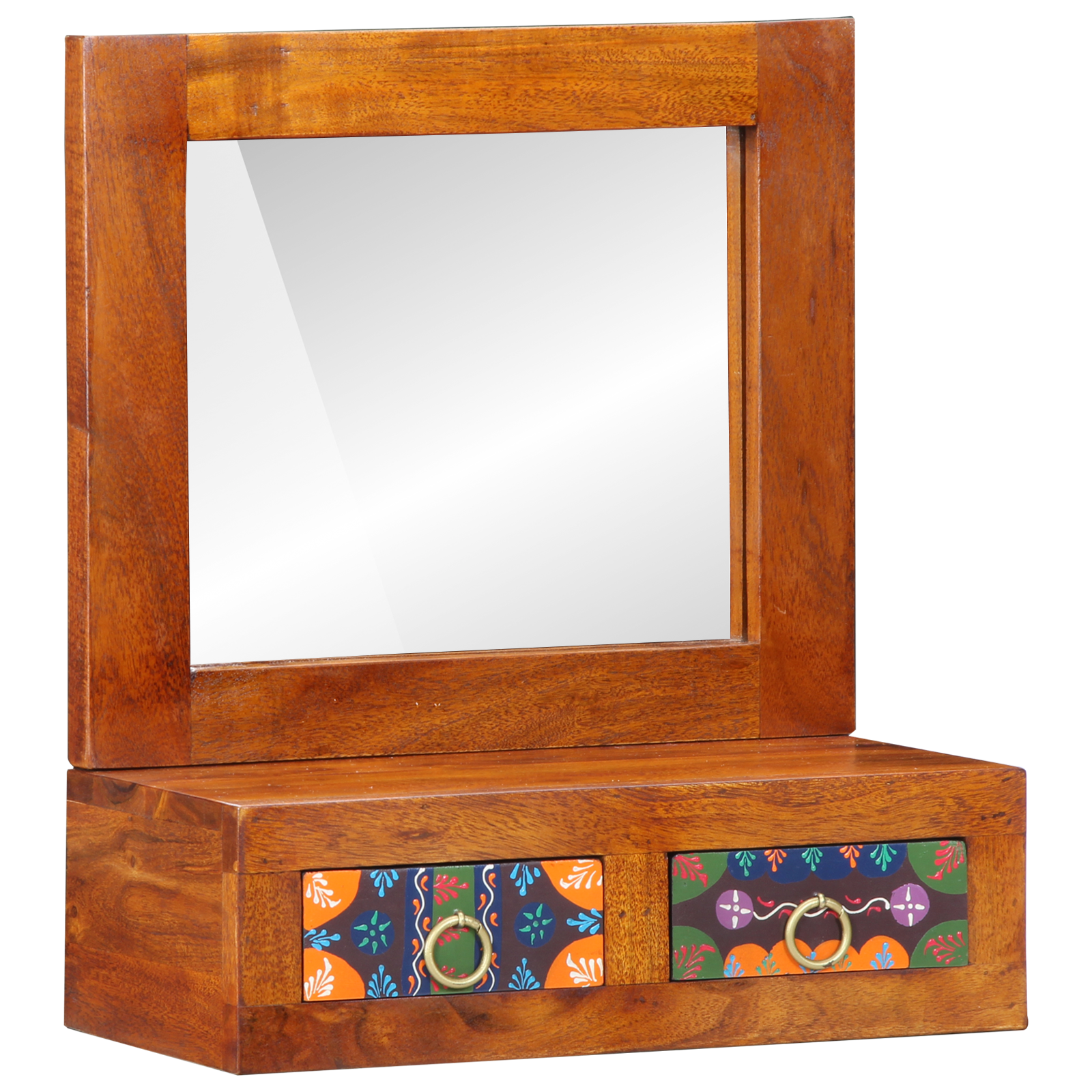 Wall Cabinet  40x20x50 cm Solid Wood Acacia - Image 7