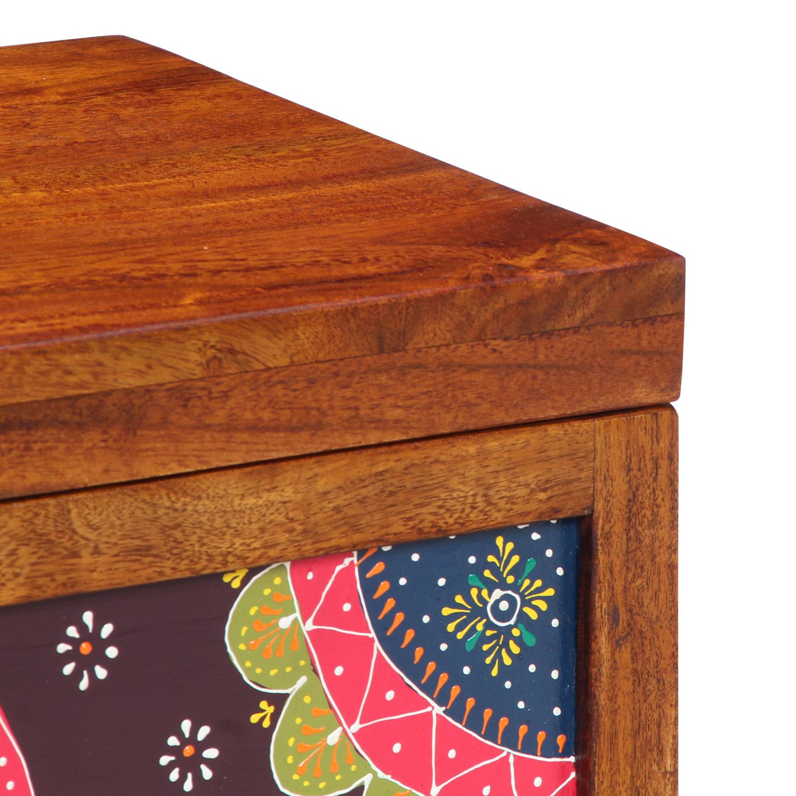 Storage Box Honey Brown 50x30x40 cm Solid Wood Acacia - Image 9