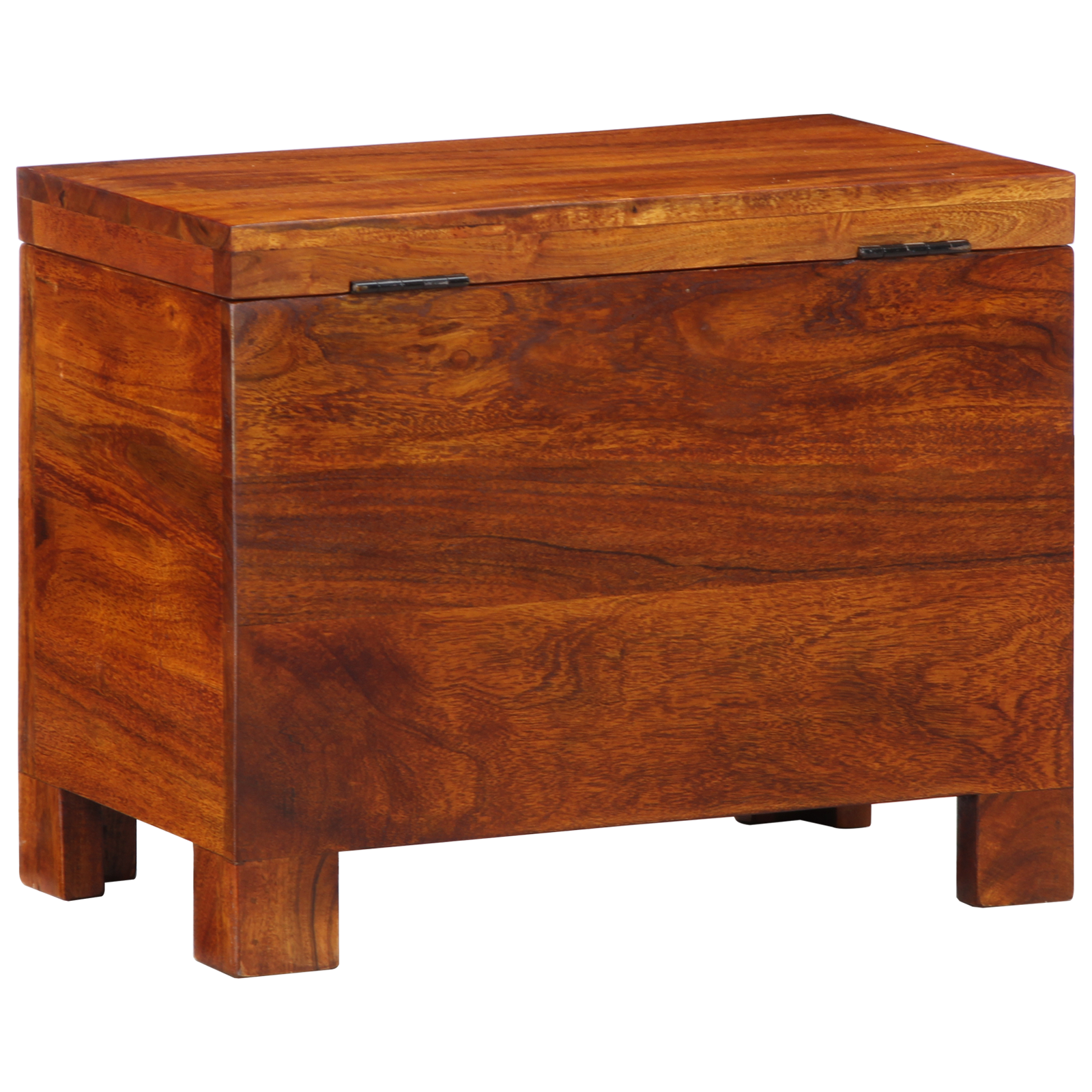 Storage Box Honey Brown 50x30x40 cm Solid Wood Acacia - Image 6