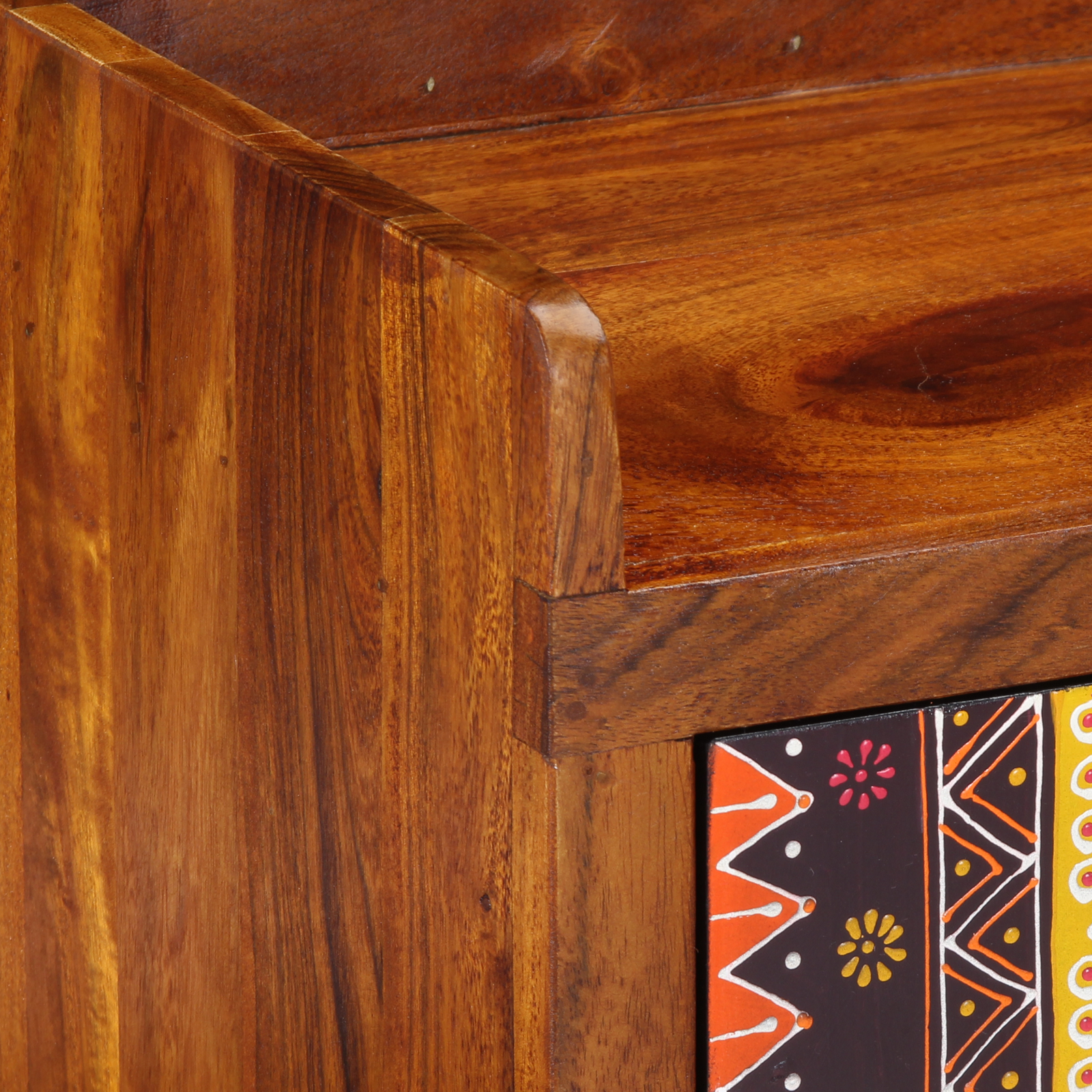 Shoe Bench 100x35x45 cm Solid Wood Acacia - Image 9