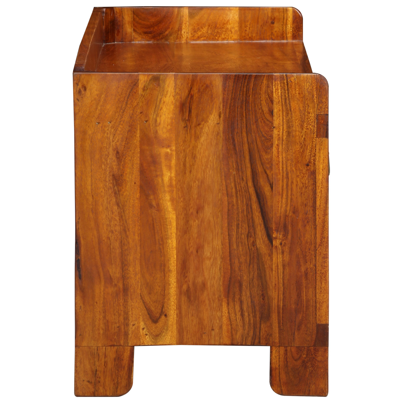Shoe Bench 100x35x45 cm Solid Wood Acacia - Image 5