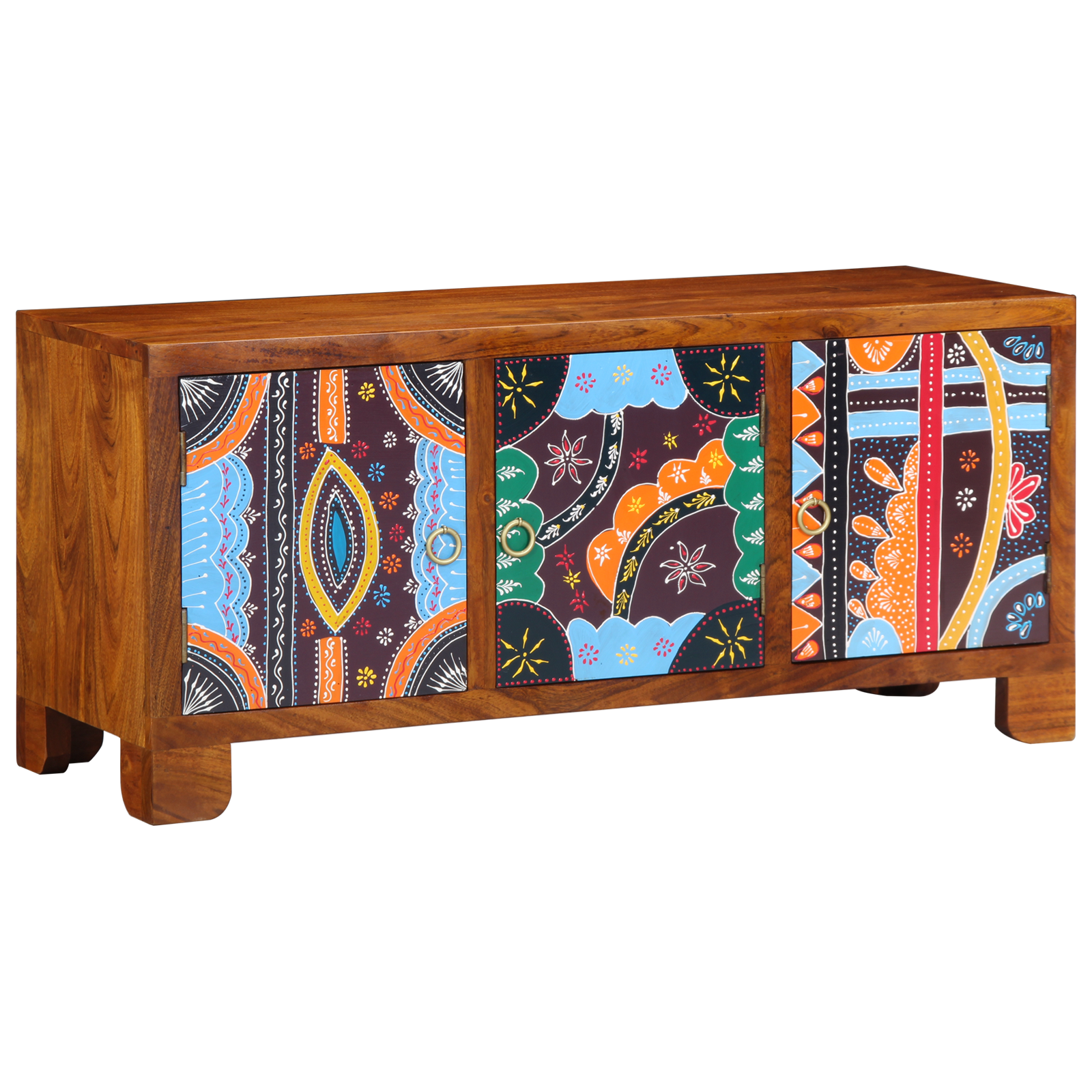 Storage & Entryway Benches Brown, Multicolour Solid Sheesham wood