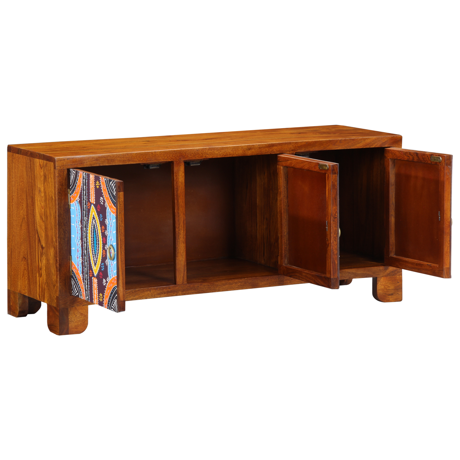 Storage & Entryway Benches Brown, Multicolour Solid Sheesham wood - Image 3