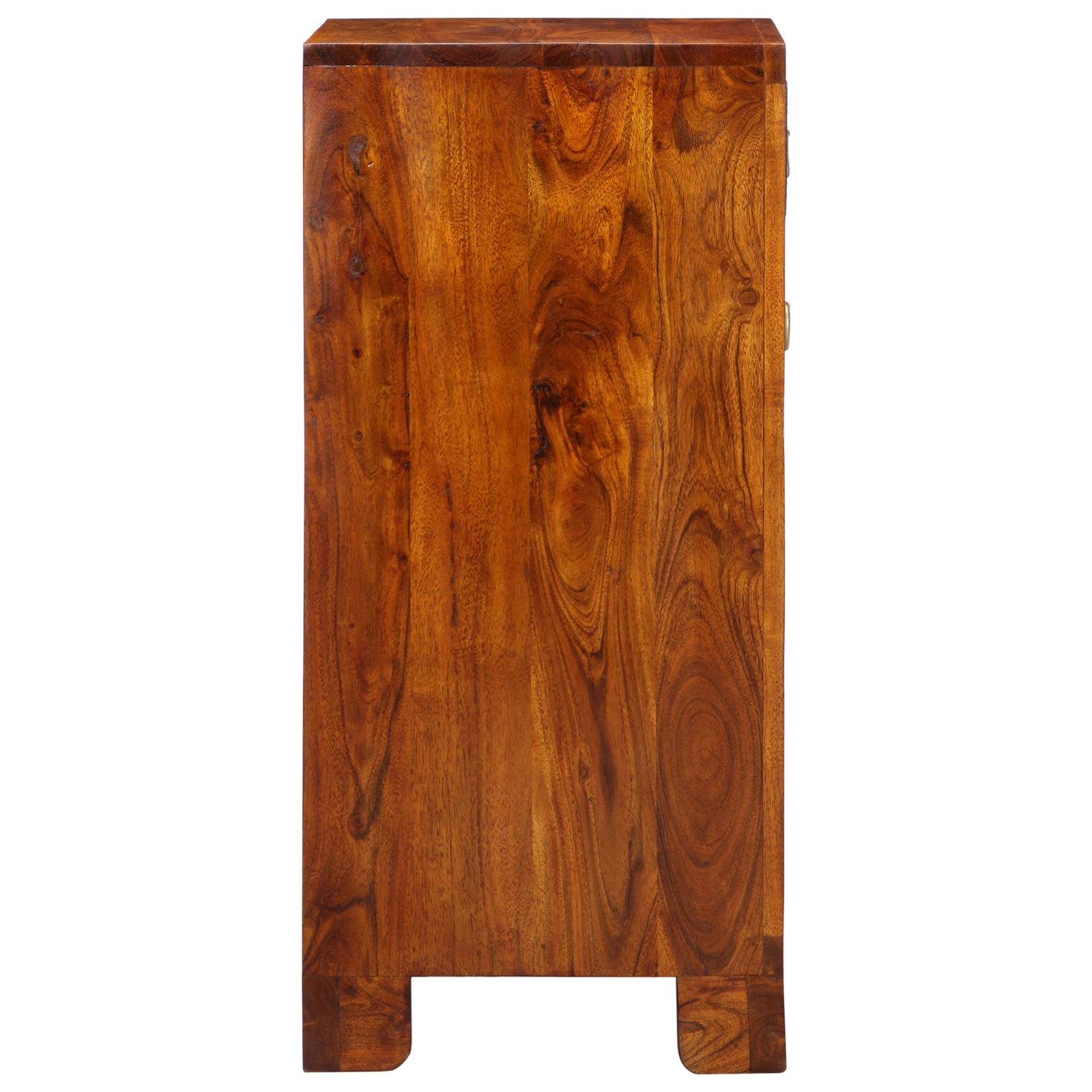 Telephone Stand Honey Brown 40x35x75 cm Solid Wood Acacia - Image 6