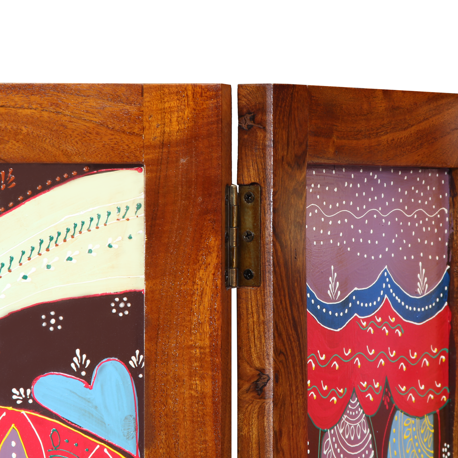 Room Divider 3 Panels Honey Brown 35x1.5x160 cm Solid Wood Acacia - Image 7