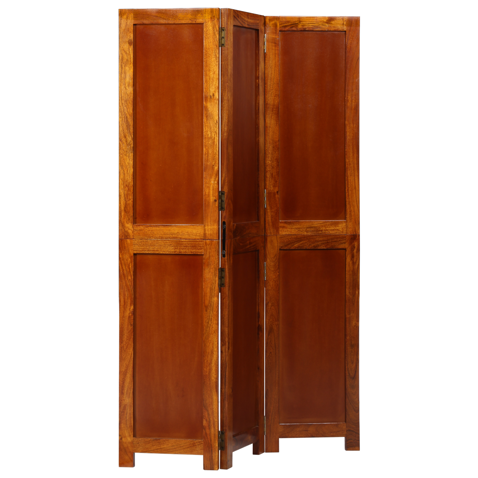 Room Divider 3 Panels Honey Brown 35x1.5x160 cm Solid Wood Acacia - Image 5