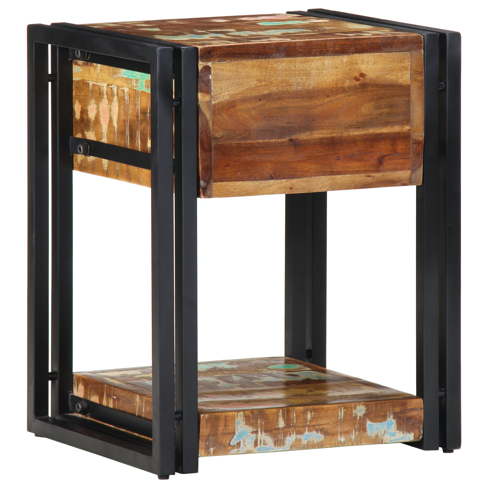 Bedside Cabinet 40x35x50 cm Solid Wood Reclaimed - Image 5