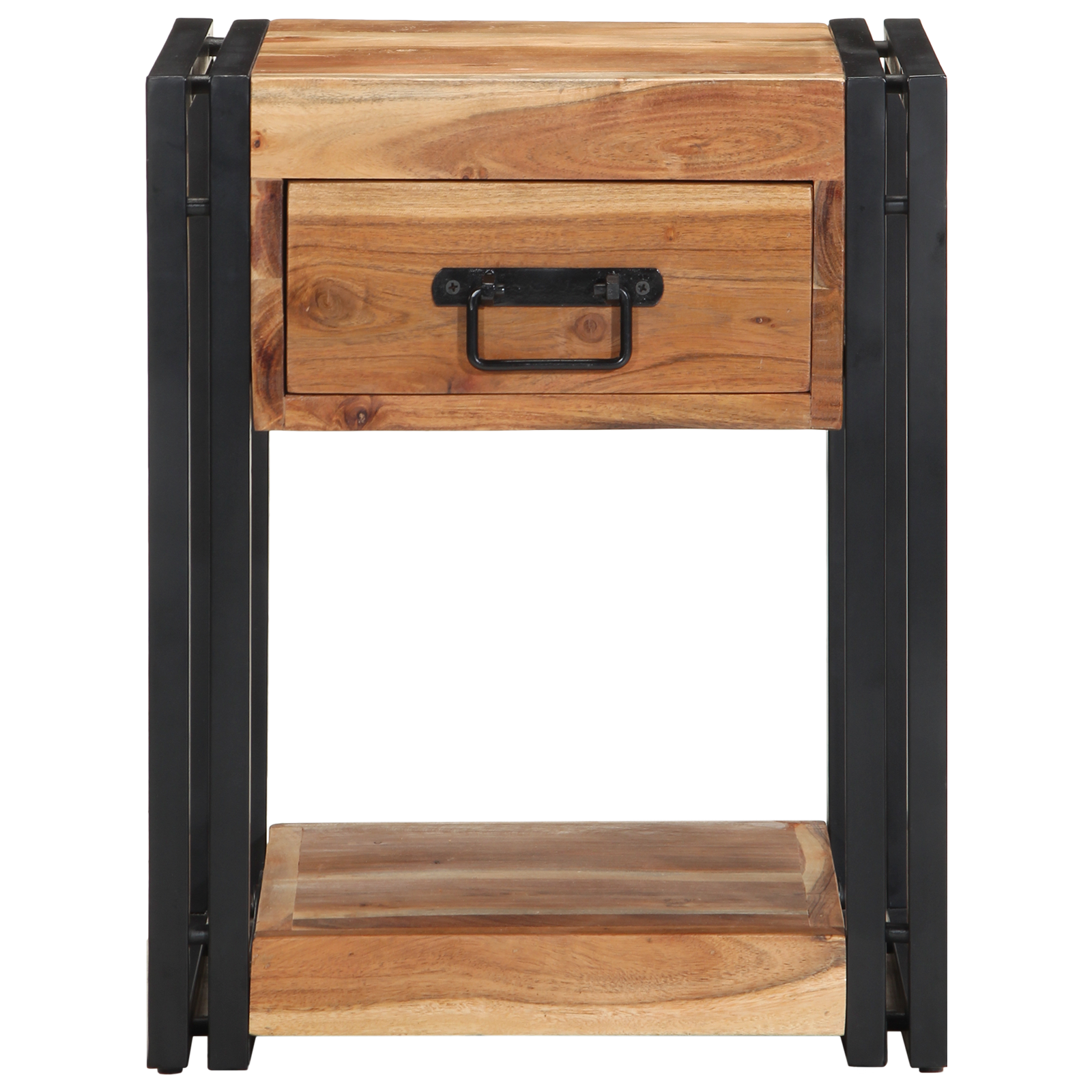 Nightstand 40x35x50 cm Solid Acacia Wood - Image 6