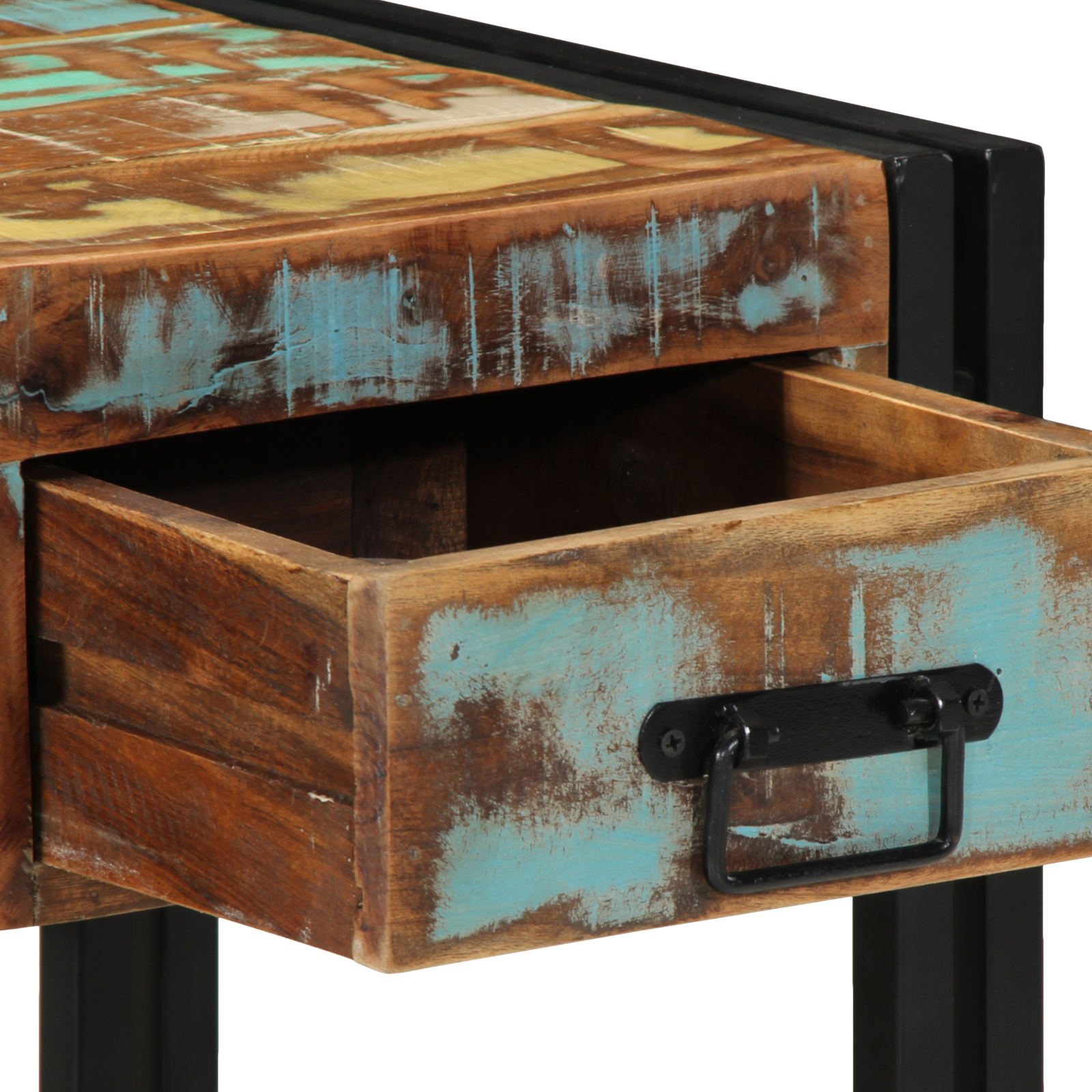 Bedside Cabinet 40x40x50 cm Solid Wood Reclaimed - Image 9