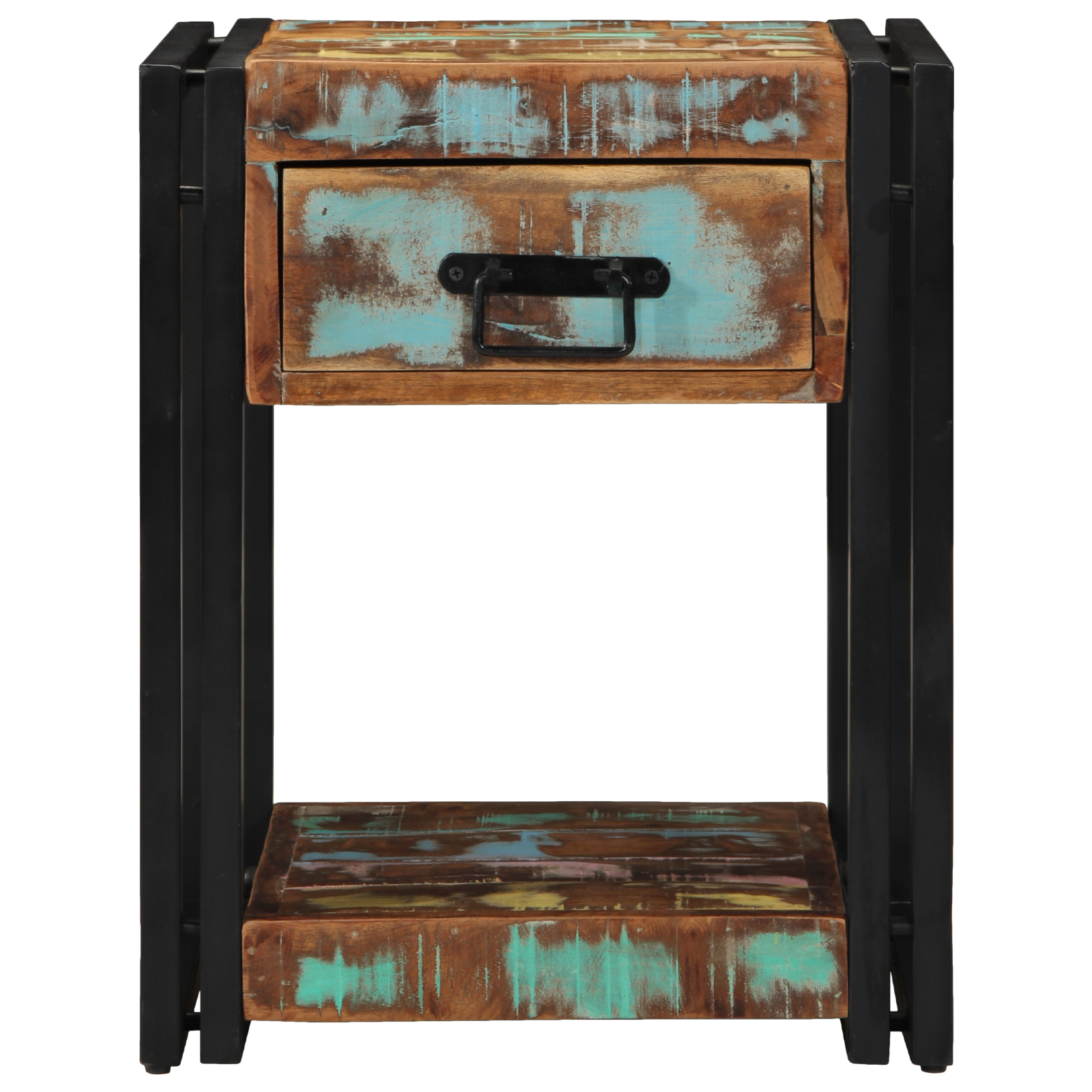 Nightstands 2 pcs 40x40x50 cm Solid Reclaimed Wood - Image 7