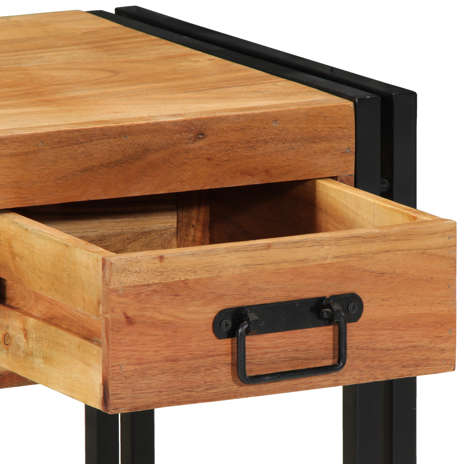 Nightstands 2 pack 40x40x50 cm Solid Acacia Wood - Image 10