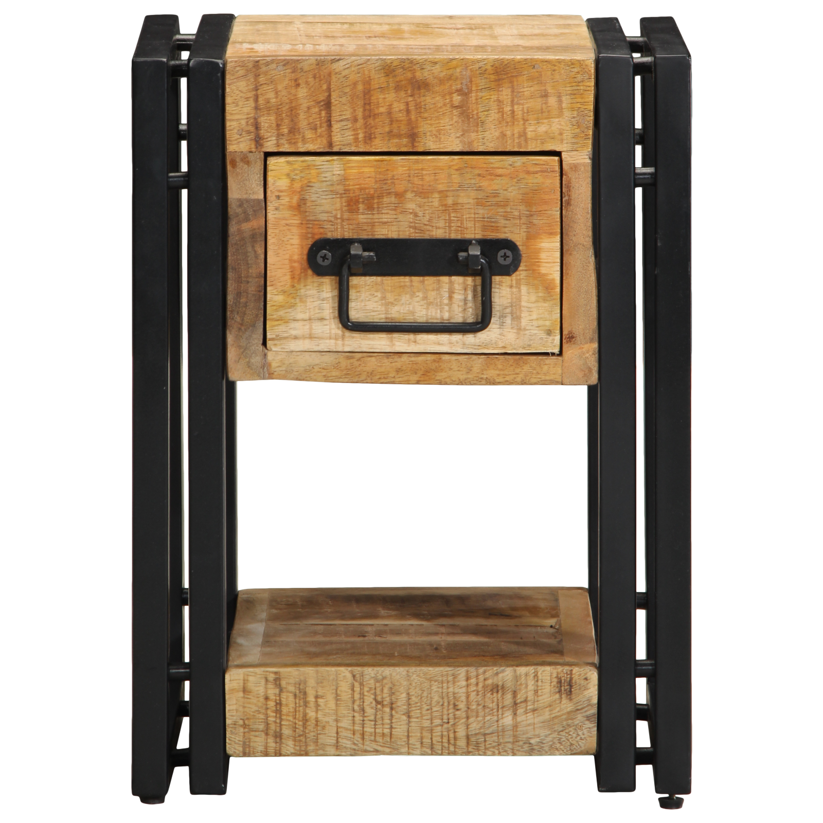 Nightstand 40x40x40 cm Solid Mango Wood - Image 5