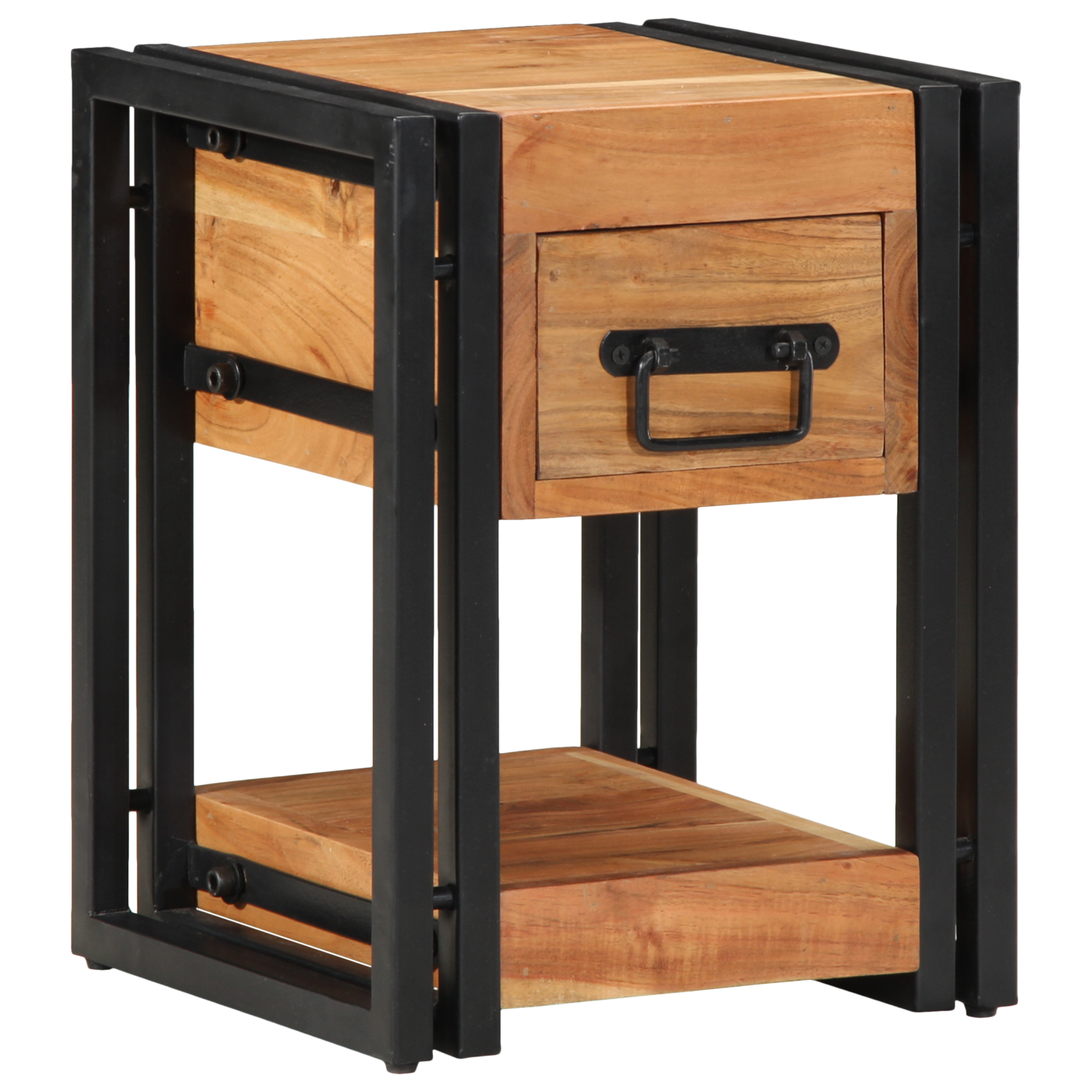 Nightstand 30x30x40 cm Solid Acacia Wood - Image 3