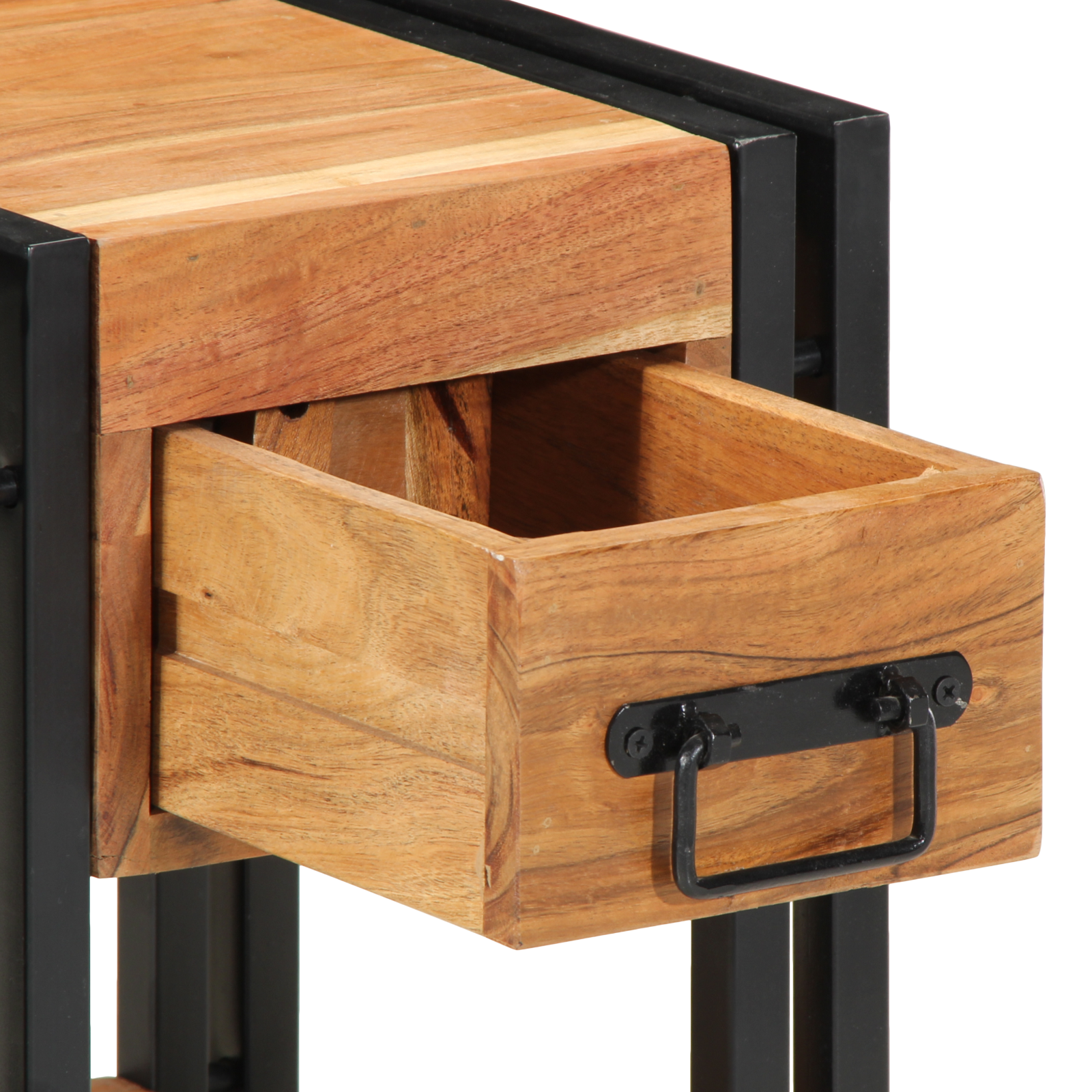 Nightstands 2 pcs 30x30x40 cm Solid Wood Acacia - Image 10