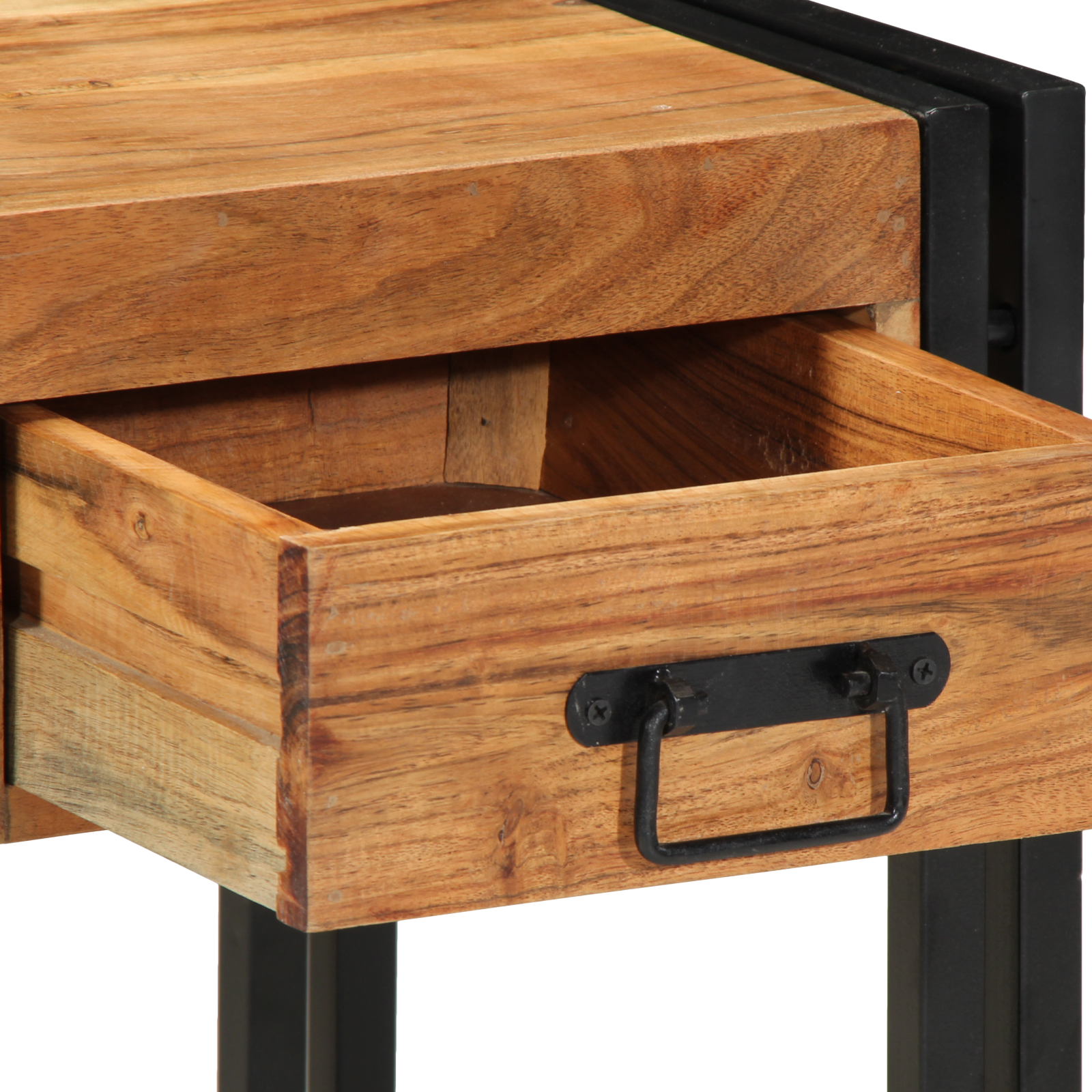 Side Table 40x40x50 cm Solid Wood Acacia - Image 9