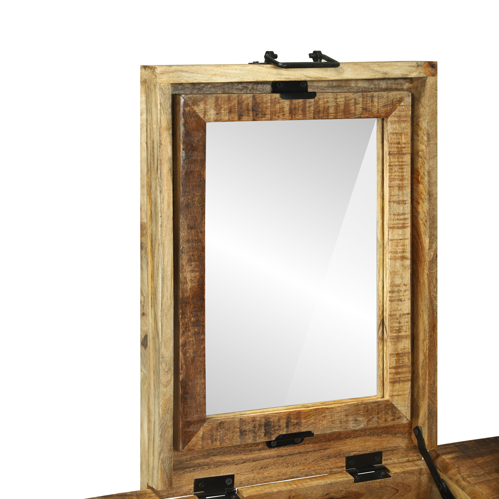 Dressing Table 90x50x75 cm Solid Wood Mango - Image 10