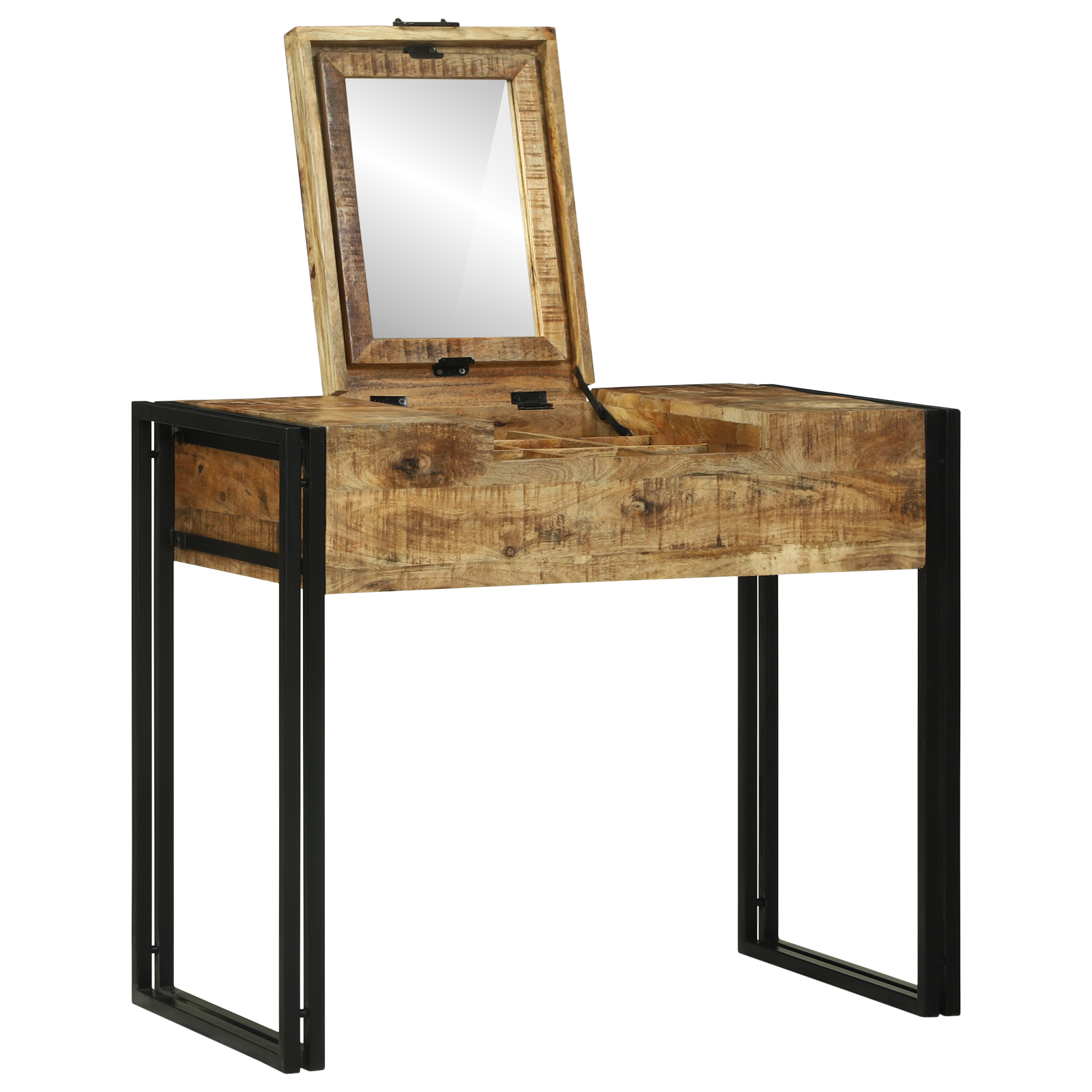 Dressing Table 90x50x75 cm Solid Wood Mango - Image 2