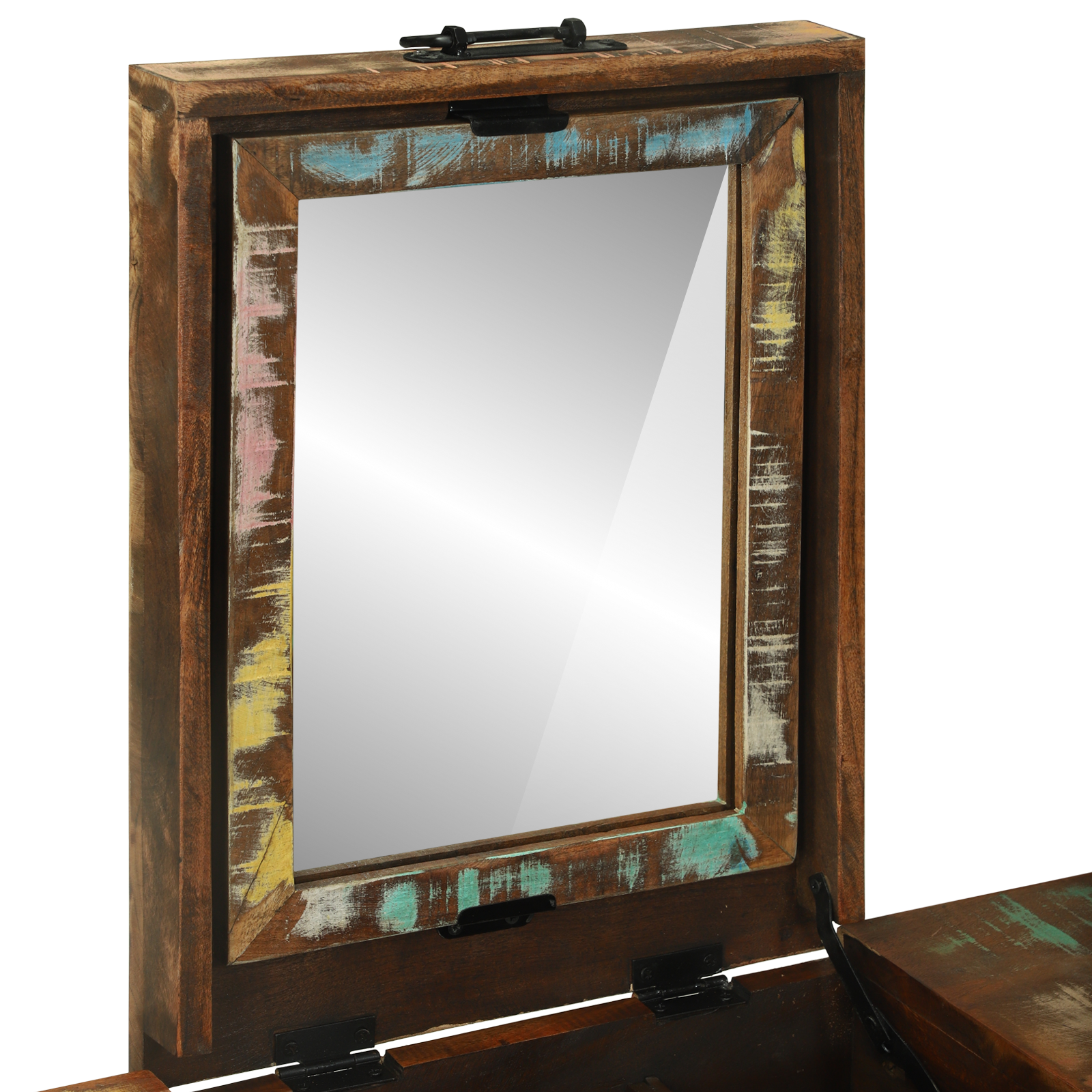 Dressing Table 90x50x75 cm Solid Wood Reclaimed - Image 10
