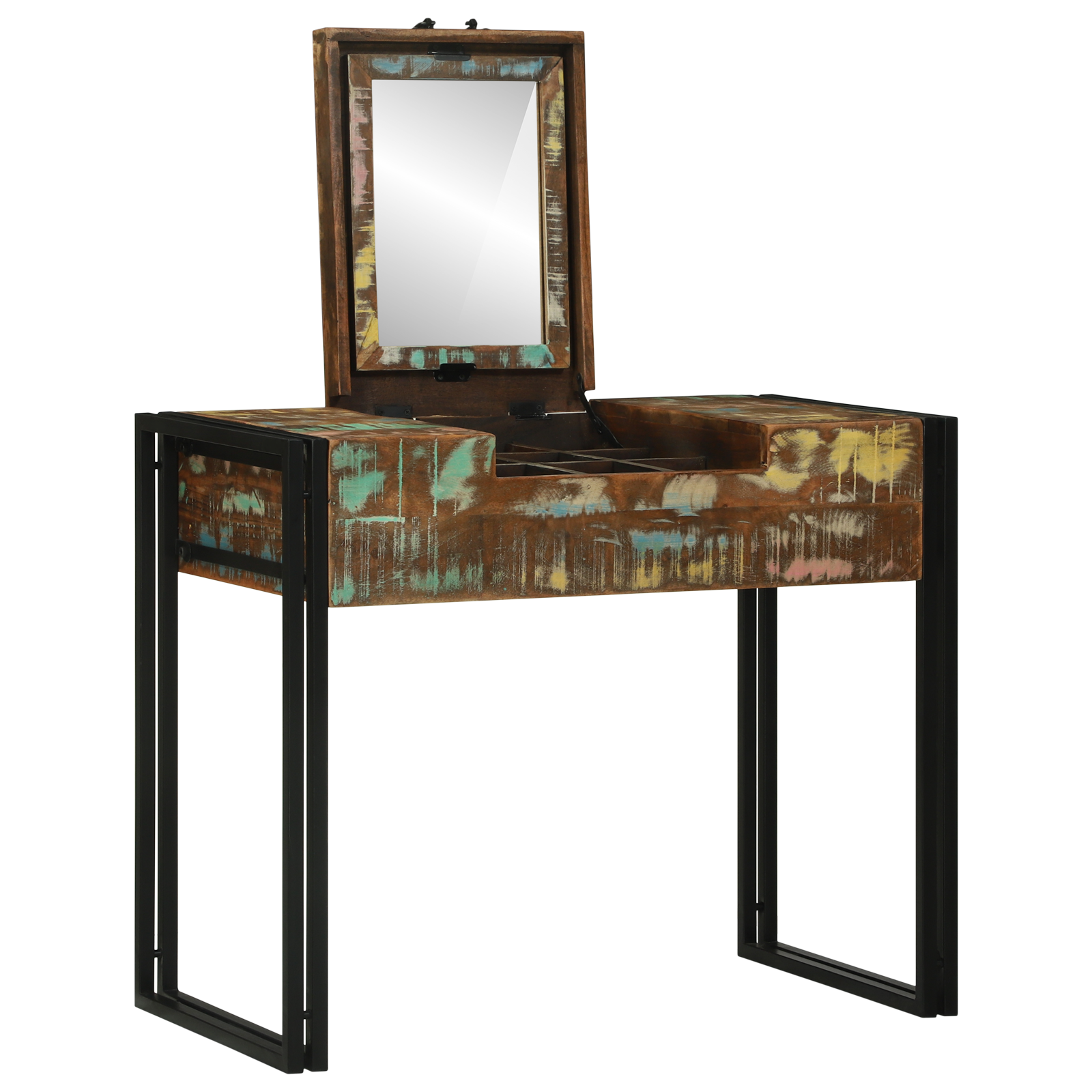 Dressing Table 90x50x75 cm Solid Wood Reclaimed - Image 2