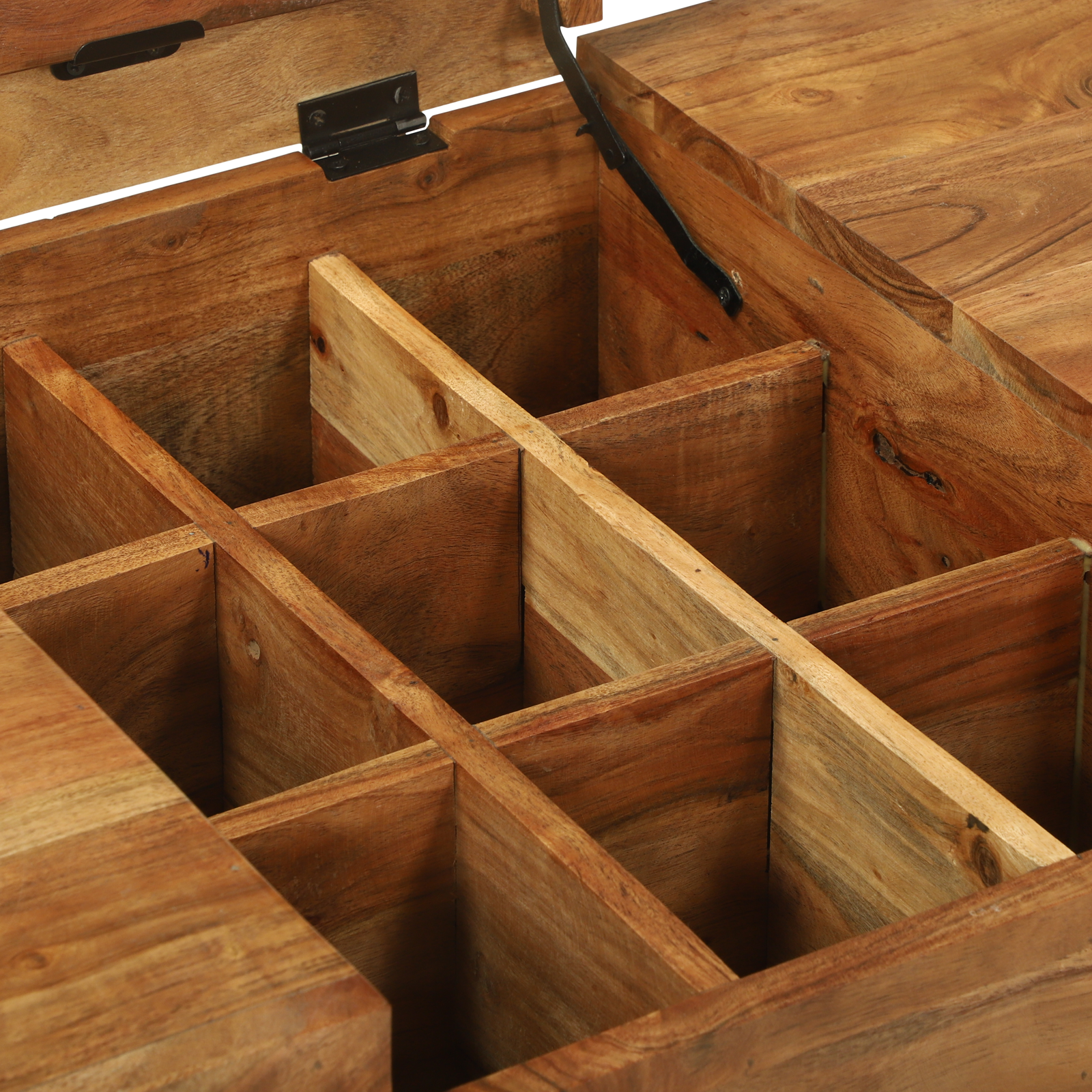 Dressing Table 90x50x75 cm Solid Wood Acacia - Image 9