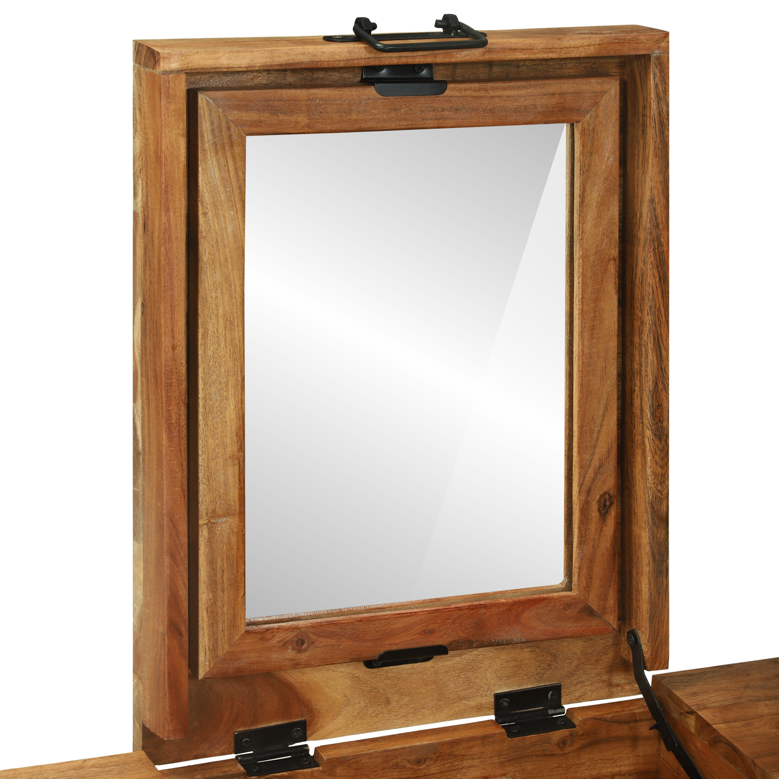 Dressing Table 90x50x75 cm Solid Wood Acacia - Image 10