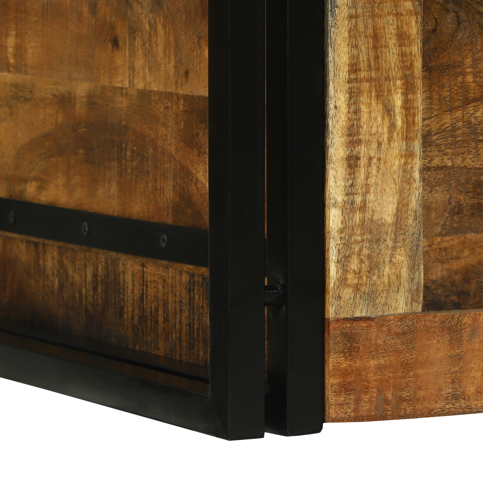 Storage Box 80x50x50 cm Solid Rough Wood Mango - Image 10