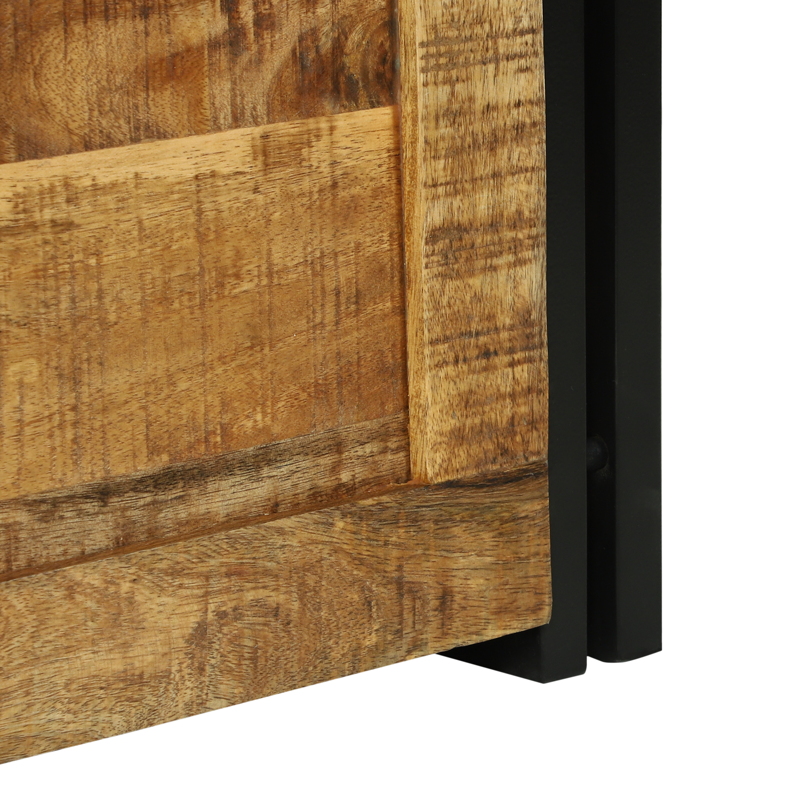 Storage Box 40x40x40 cm Solid Rough Wood Mango - Image 10