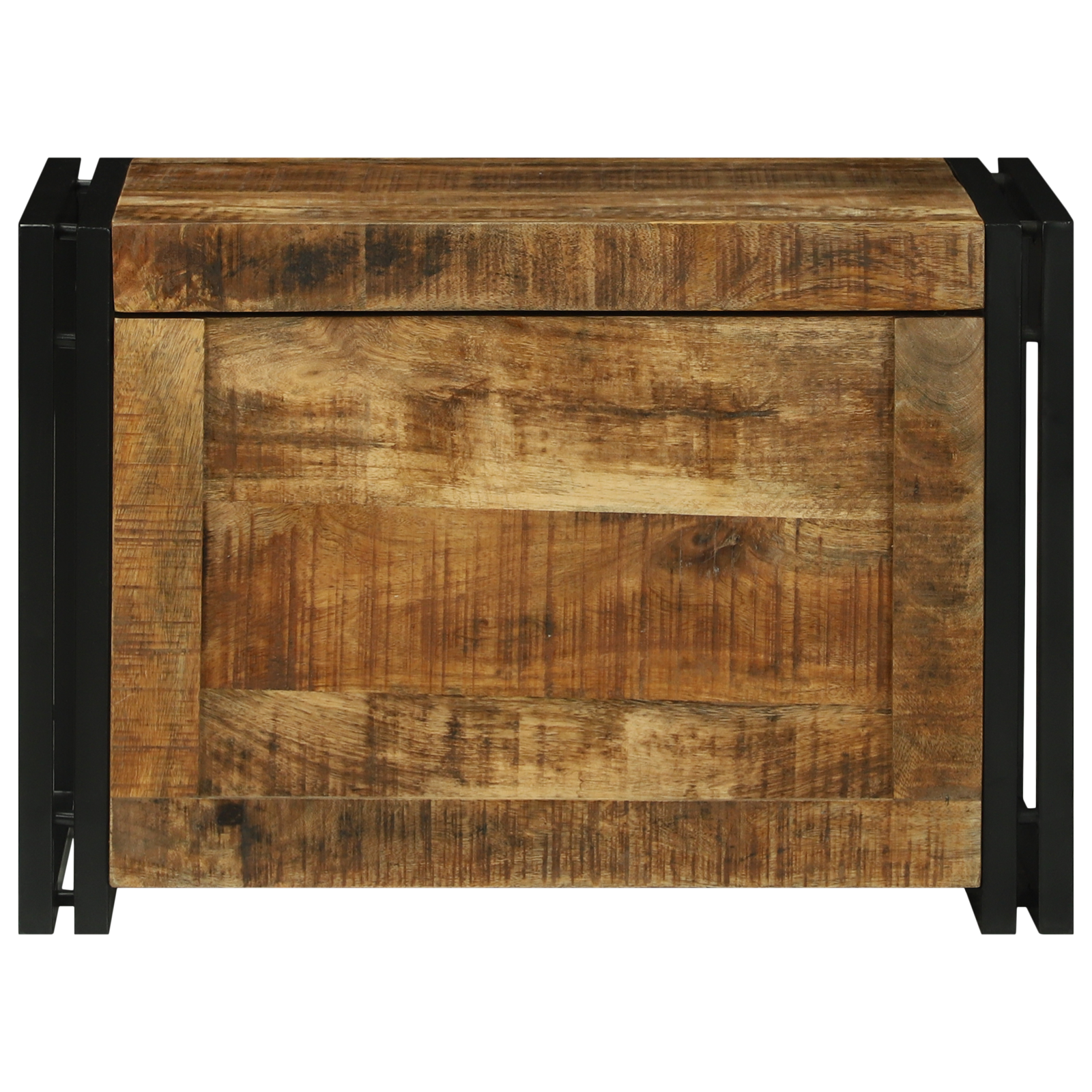 Storage Box 60x40x41 cm Solid Rough Wood Mango - Image 5