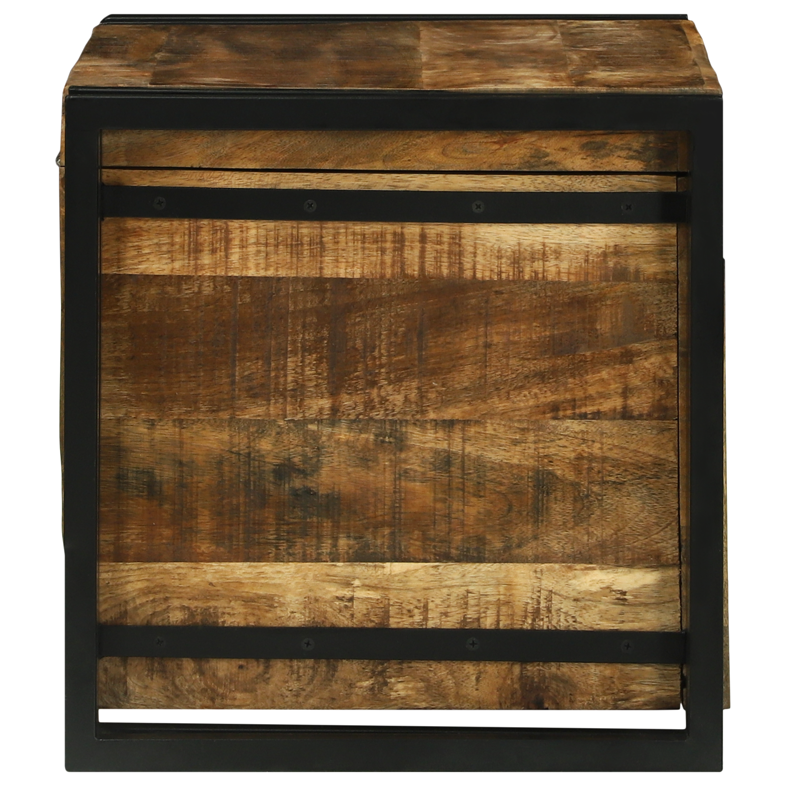 Storage Box 60x40x41 cm Solid Rough Wood Mango - Image 6