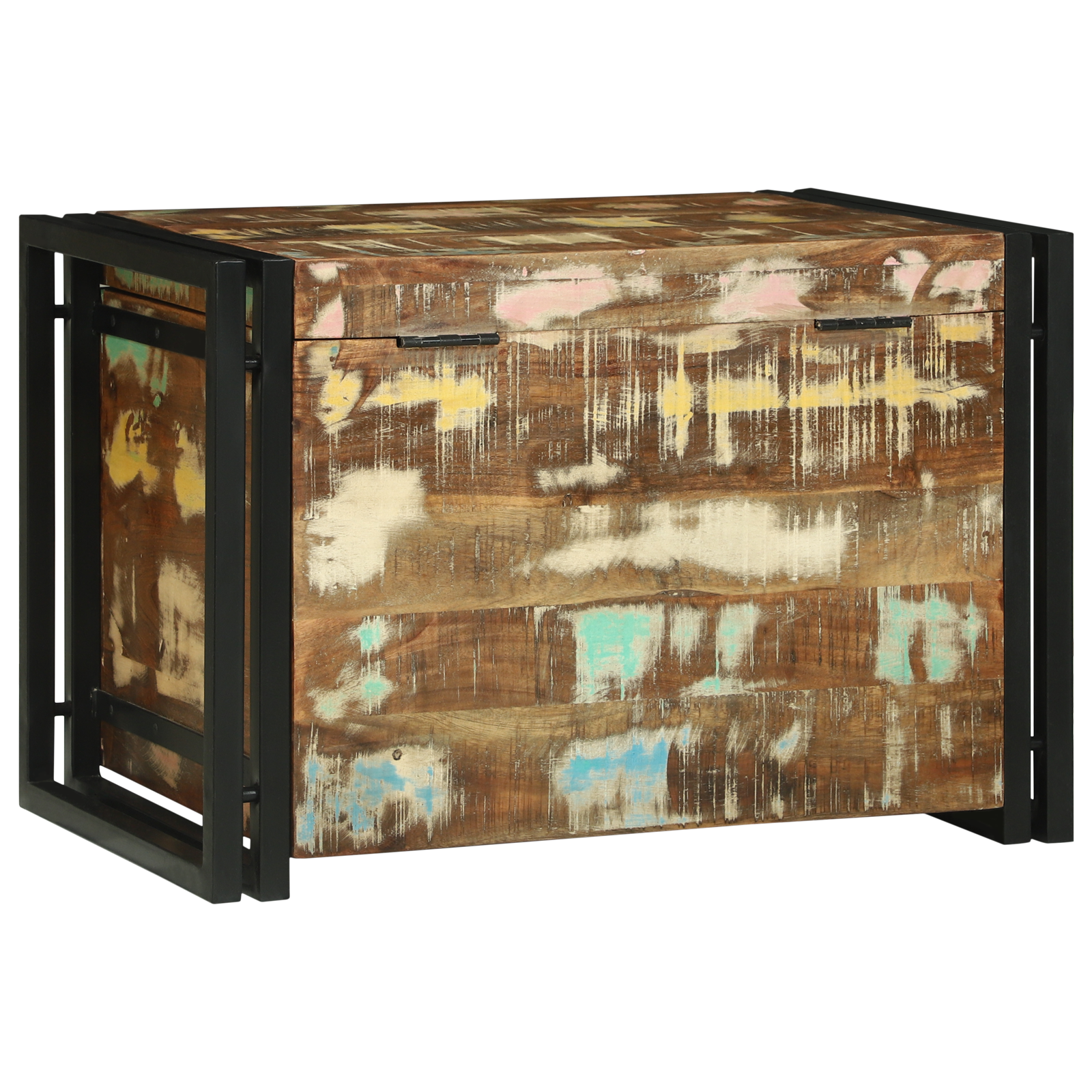 Storage Box 60x40x41 cm Solid Wood Reclaimed - Image 7