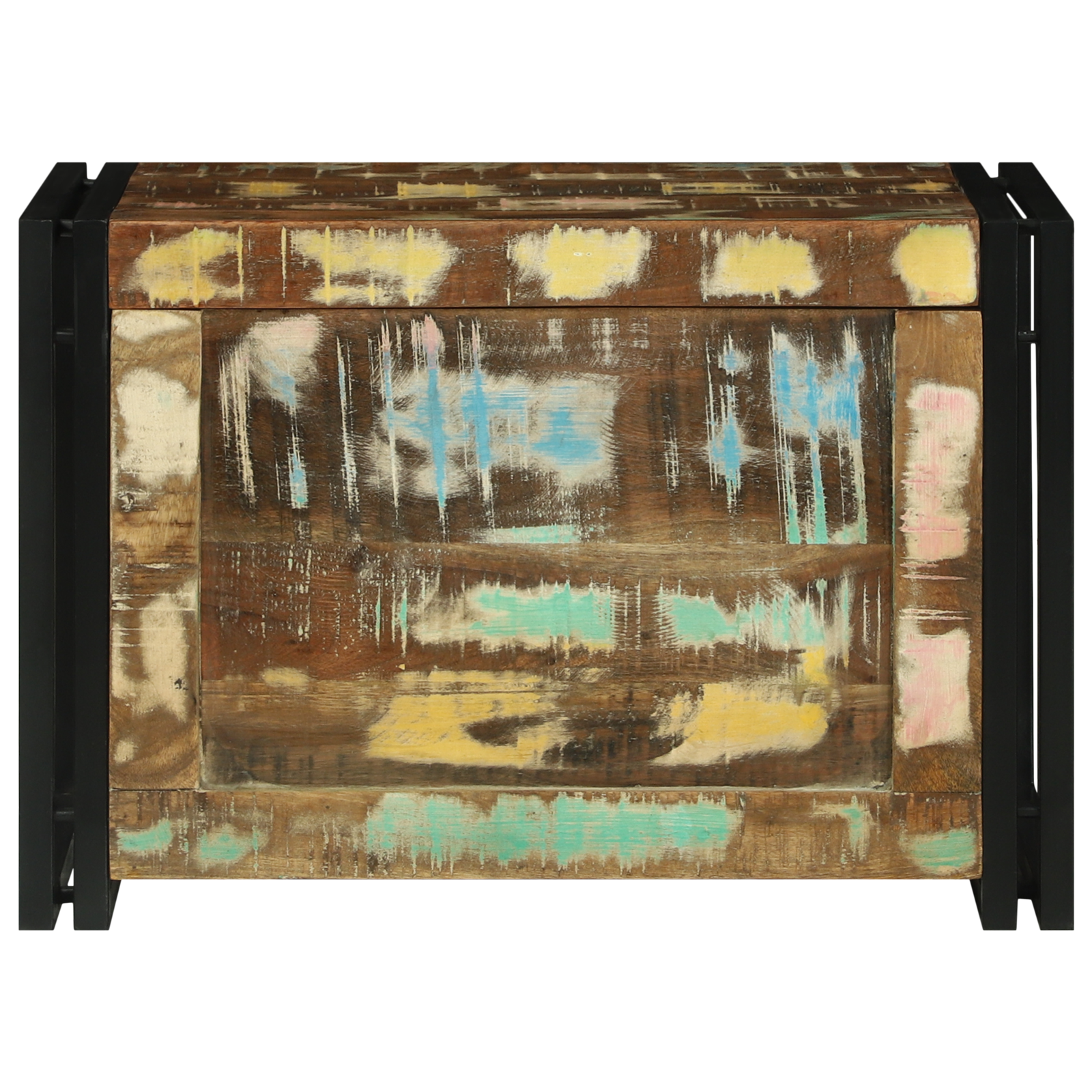 Storage Box 60x40x41 cm Solid Wood Reclaimed - Image 5