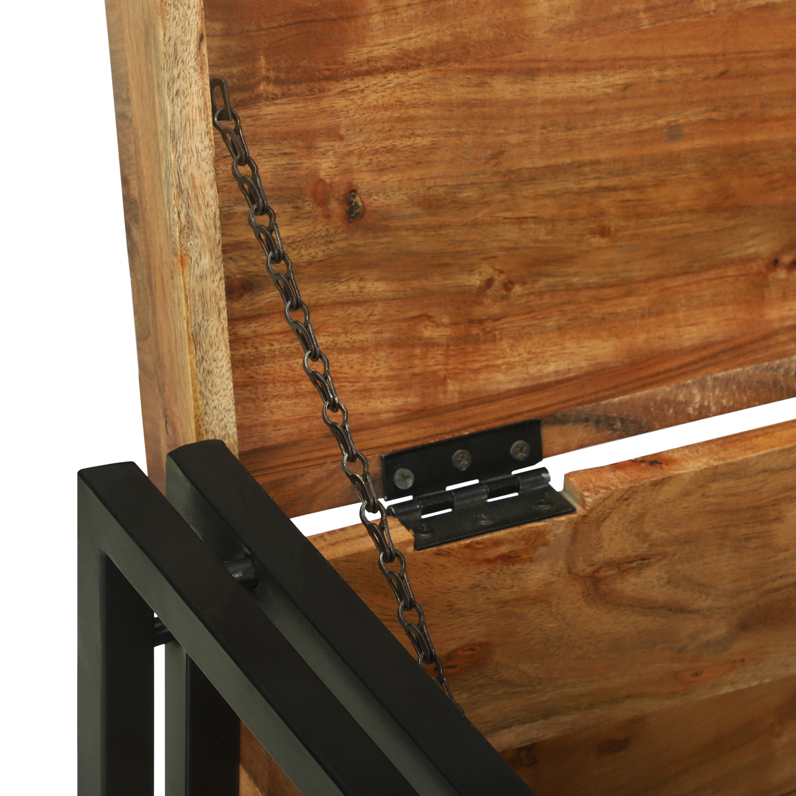 Storage Box 60x40x41 cm Solid Wood Acacia - Image 9