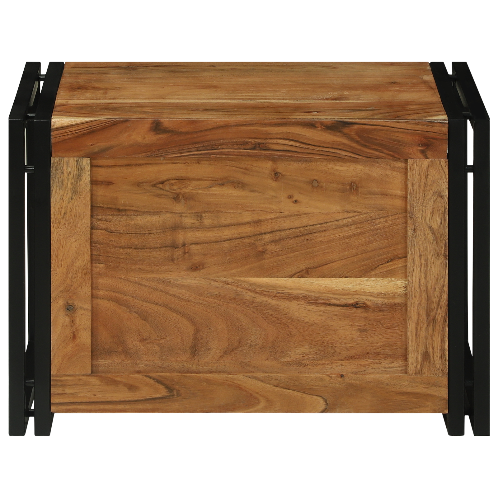 Storage Box 60x40x41 cm Solid Wood Acacia - Image 5