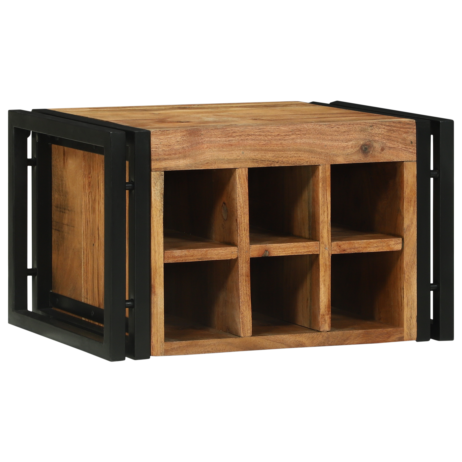 Thumbnail - vidaXL Weinregal 46x35x27,5 cm Massivholz Akazie