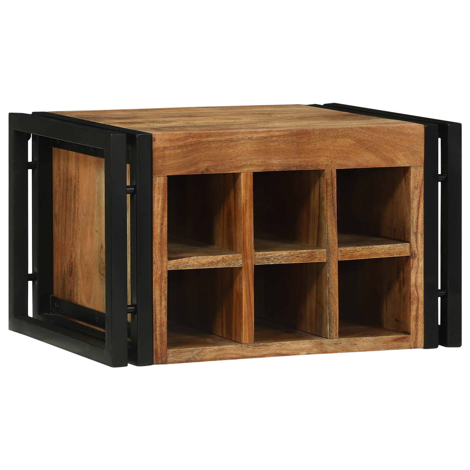 Thumbnail - vidaXL Weinregal 46x35x27,5 cm Massivholz Akazie